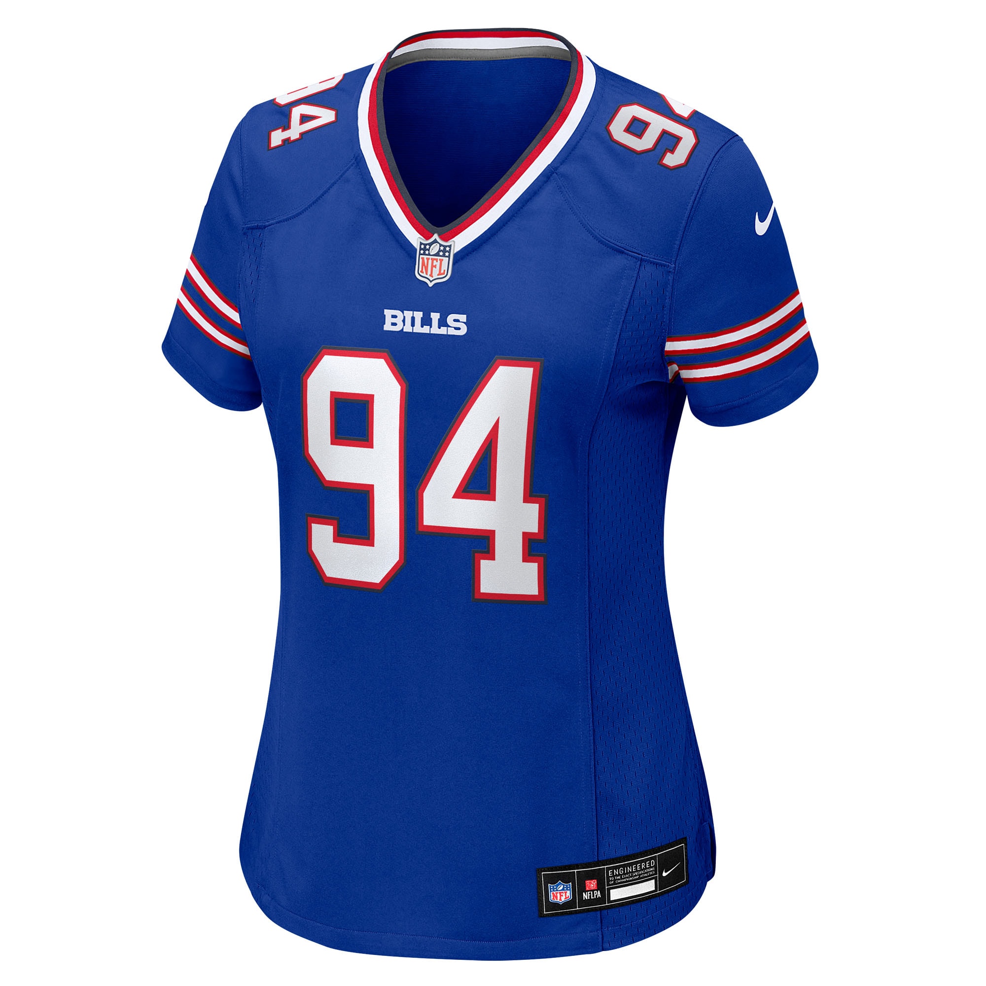Landon Jackson Buffalo Bills Nike Women’s Team Game Jersey – Royal Clowdercats