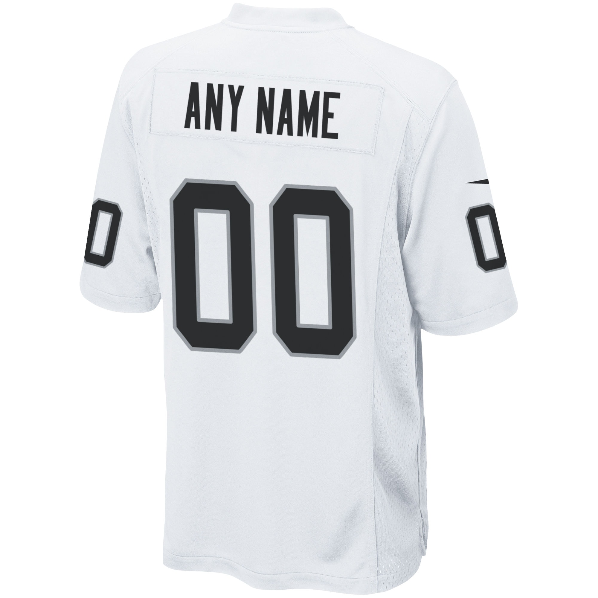 Las Vegas Raiders Nike Custom Game Jersey – White Clowdercats