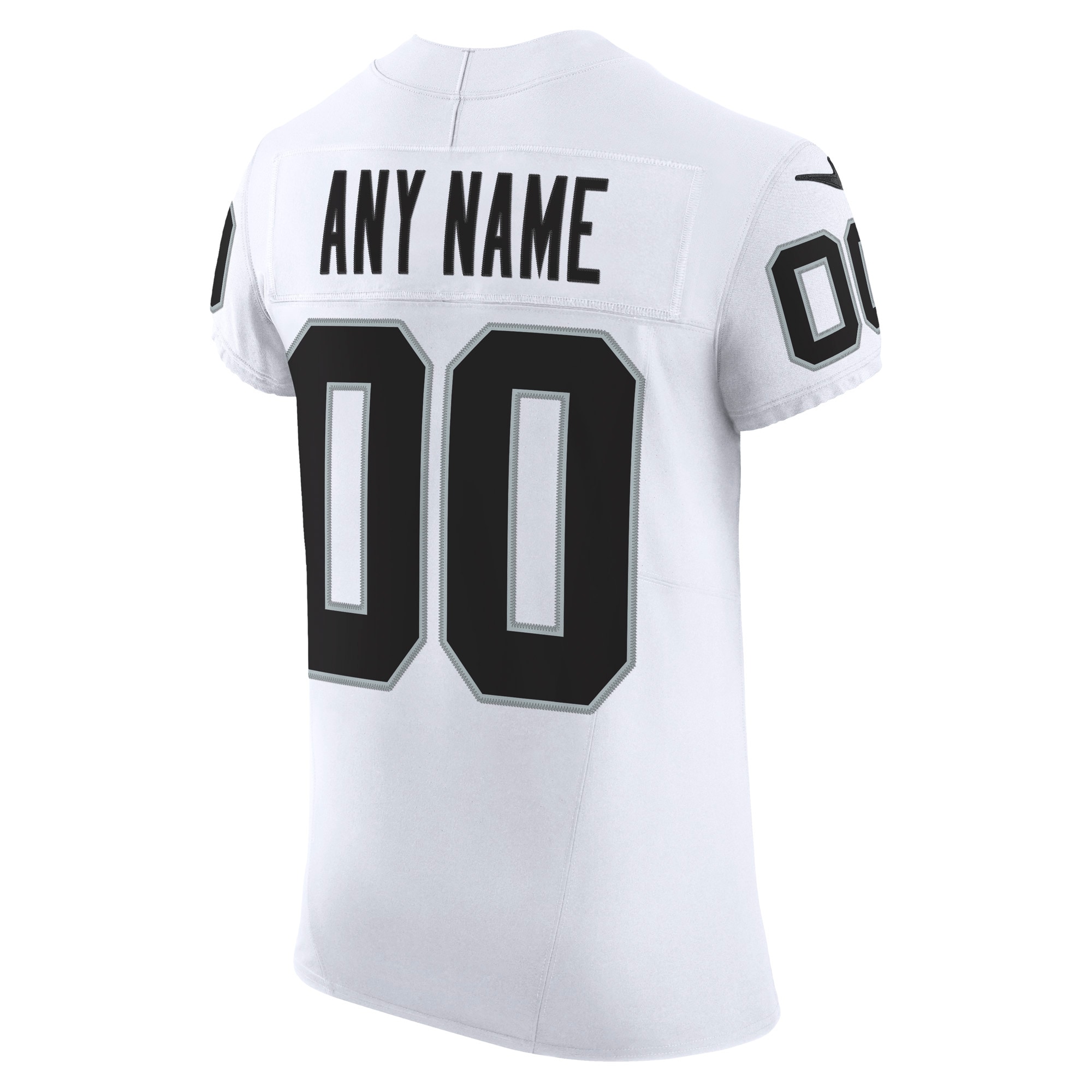 Las Vegas Raiders Nike Vapor F.U.S.E. Elite Custom Jersey – White Clowdercats