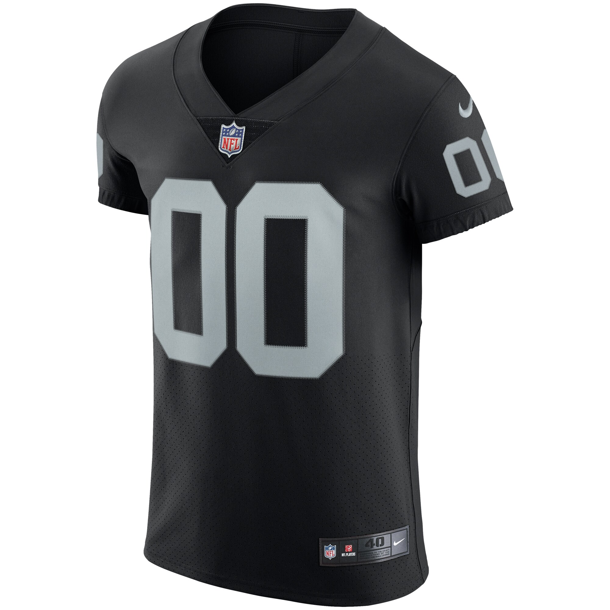 Las Vegas Raiders Nike Vapor Untouchable Custom Elite Jersey – Black Clowdercats