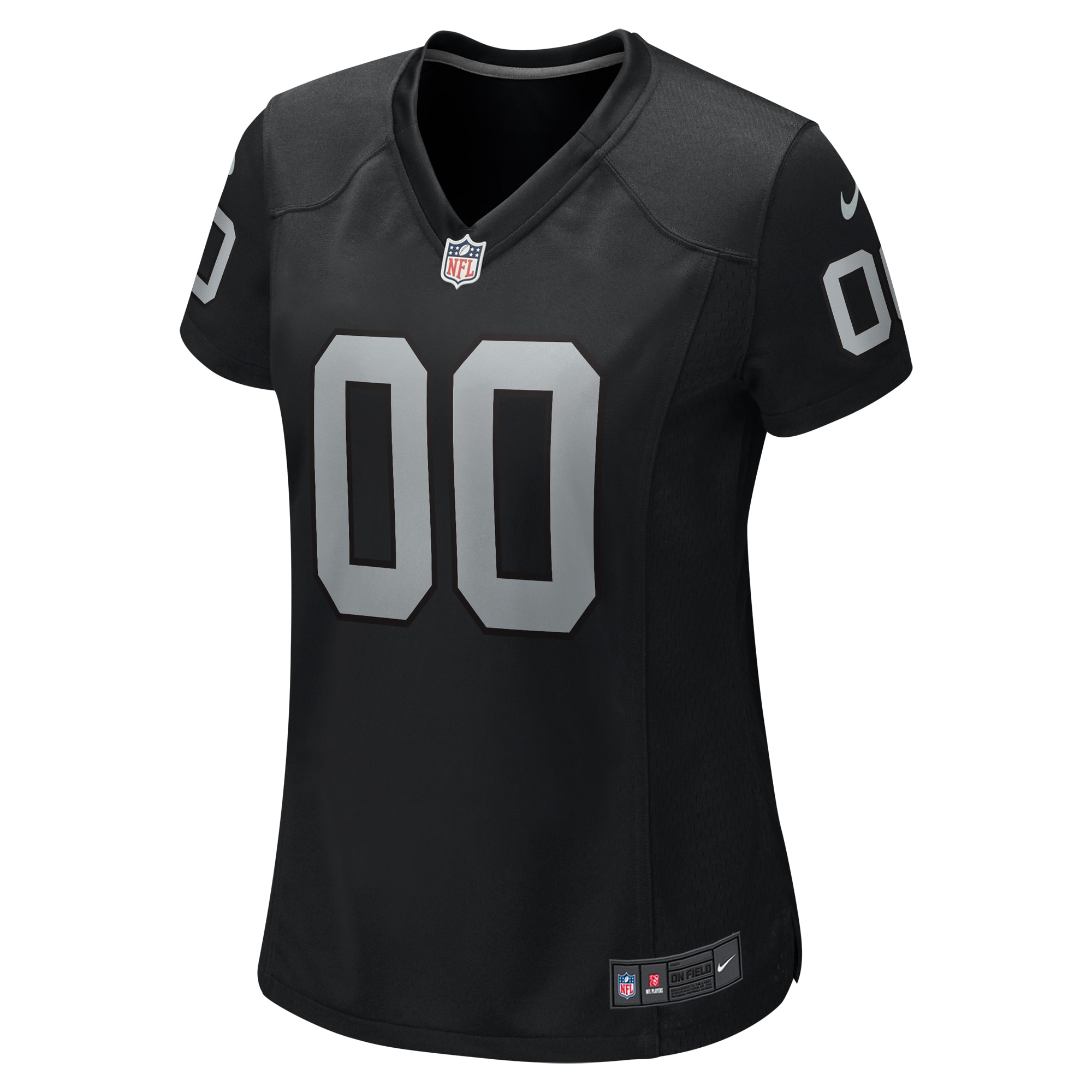 Las Vegas Raiders Nike Women’s Custom Game Jersey – Black Clowdercats