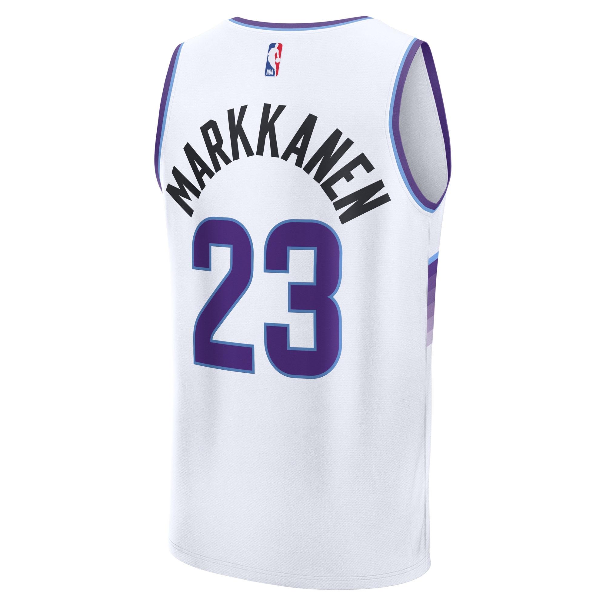 Lauri Markkanen Utah Jazz Fanatics Youth Fast Break Replica Jersey – Association Edition – White Clowdercats