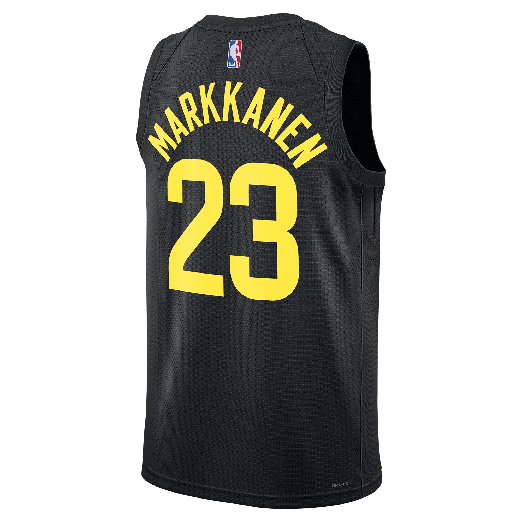 Lauri Markkanen Utah Jazz Jordan Brand Unisex Swingman Player Jersey – Statement Edition – Black Clowdercats