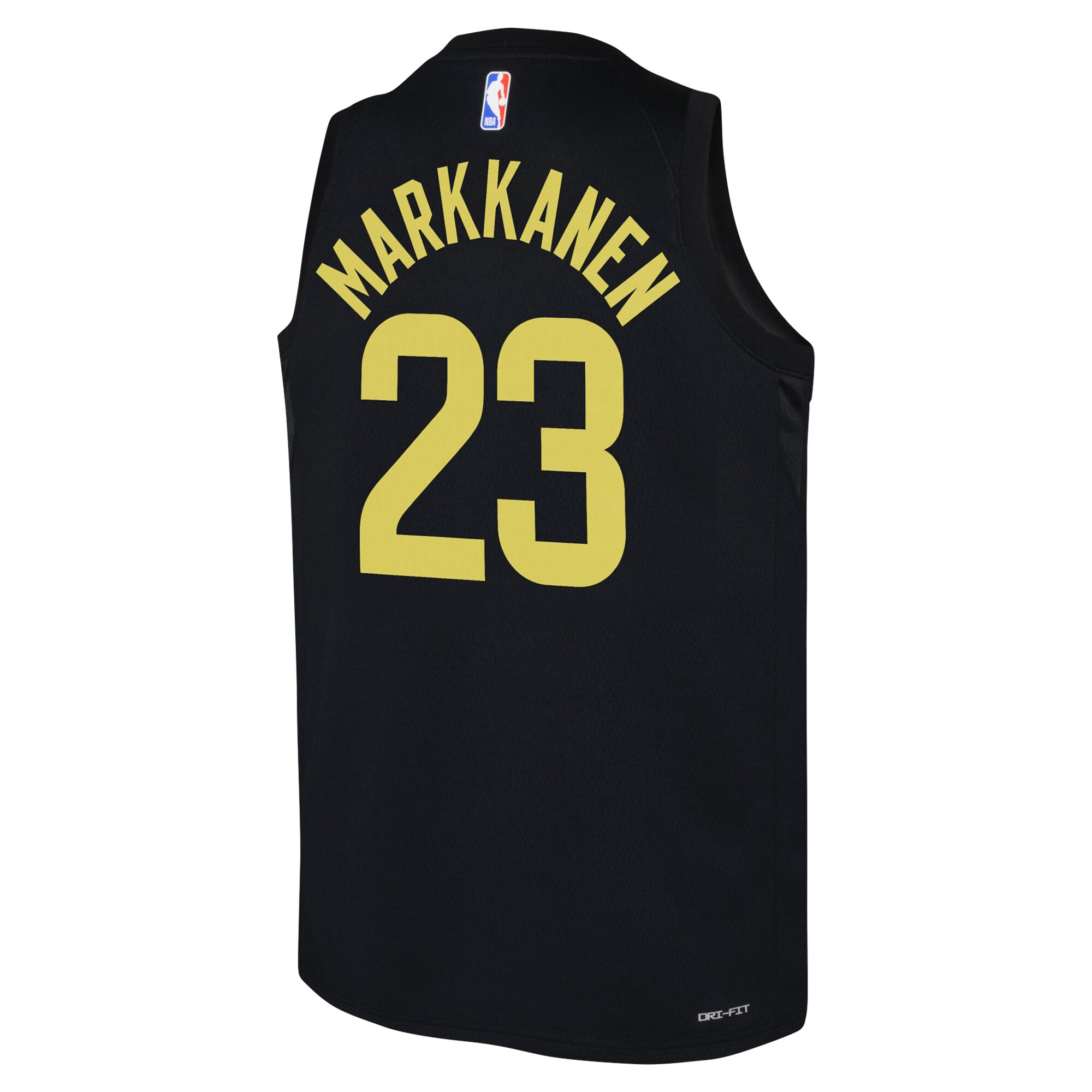 Lauri Markkanen Utah Jazz Jordan Brand Youth Swingman Jersey – Statement Edition – Black Clowdercats