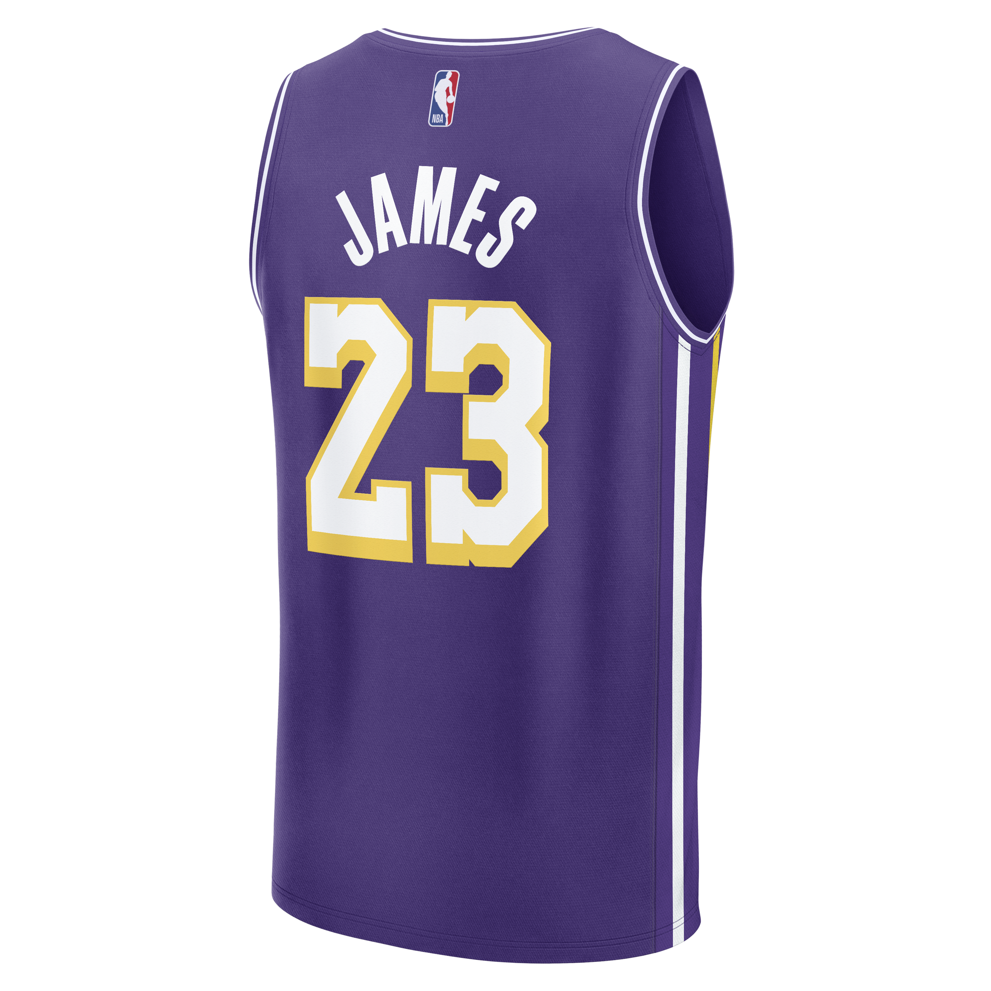 LeBron James Los Angeles Lakers Fanatics Youth Fast Break Jersey – Statement Edition – Purple Clowdercats
