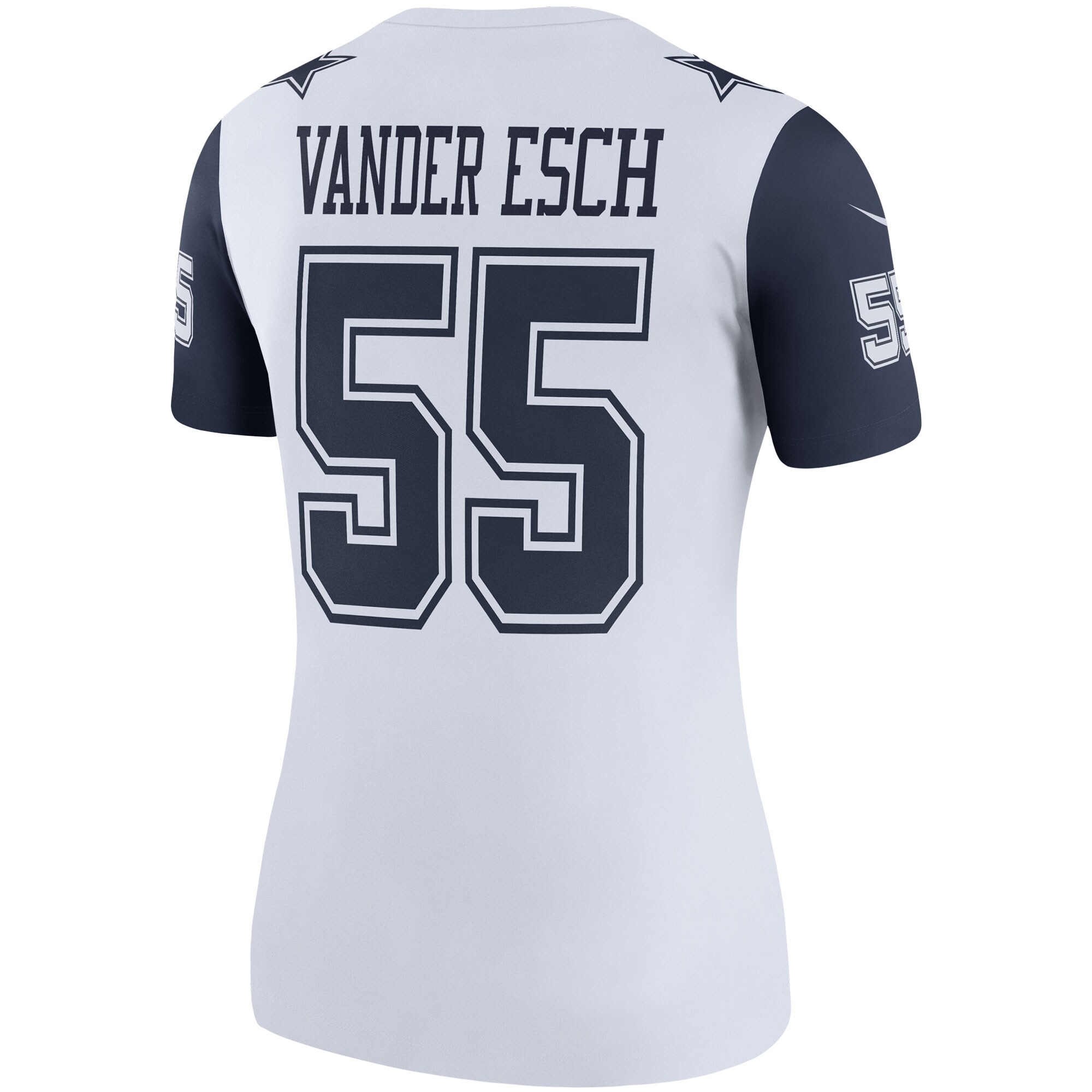 Leighton Vander Esch Dallas Cowboys Nike Women’s Legend Player Performance Top – White Clowdercats