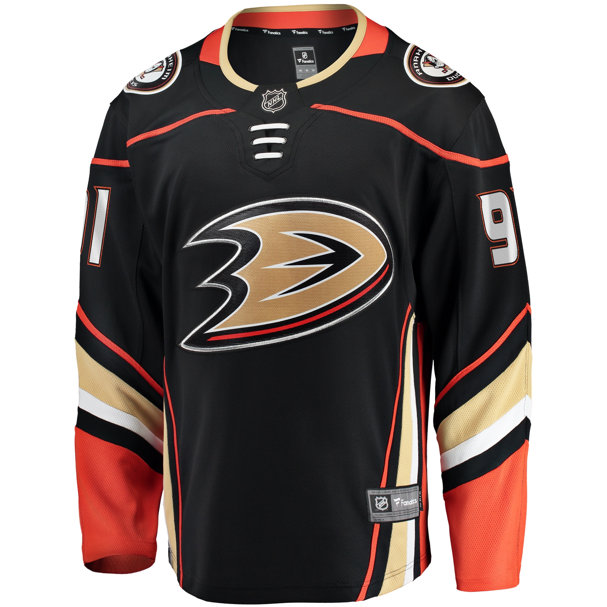 Leo Carlsson Anaheim Ducks Fanatics Home Breakaway Player Jersey – Black Clowdercats