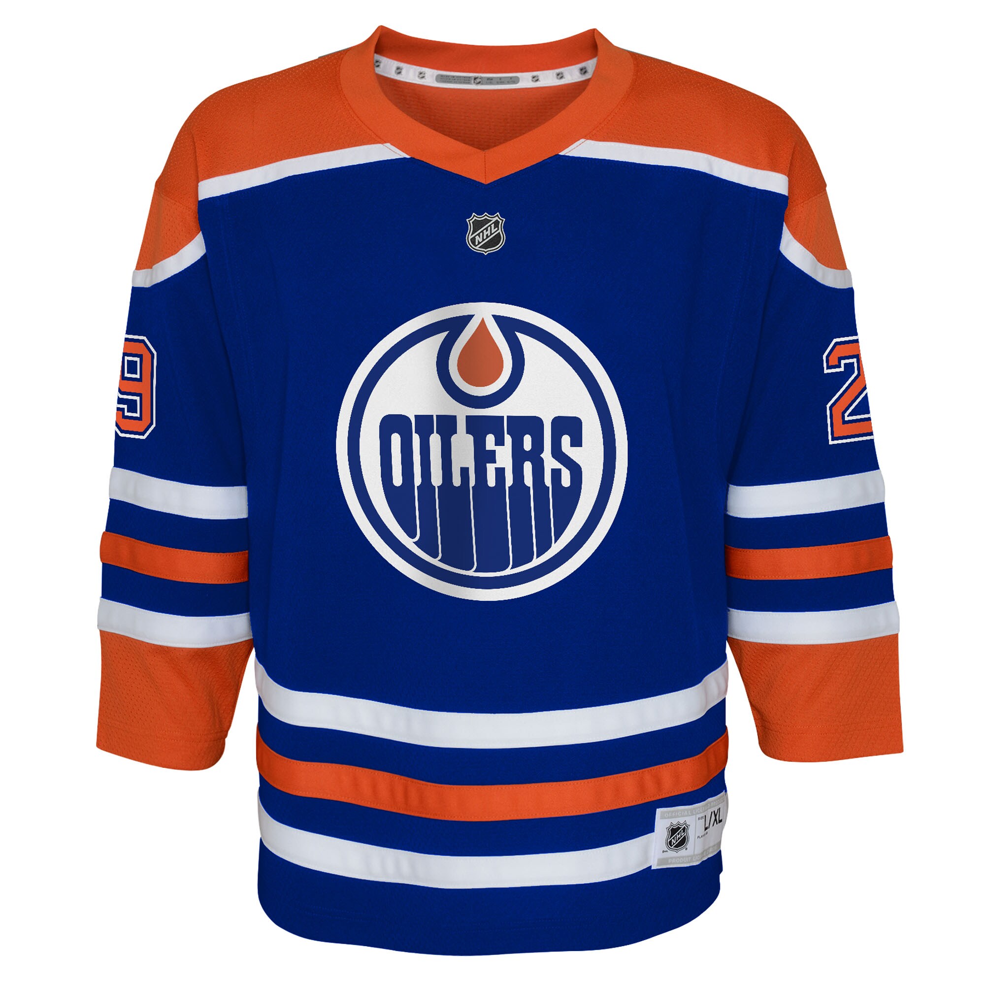 Leon Draisaitl Edmonton Oilers Youth Home Replica Player Jersey – Royal Clowdercats