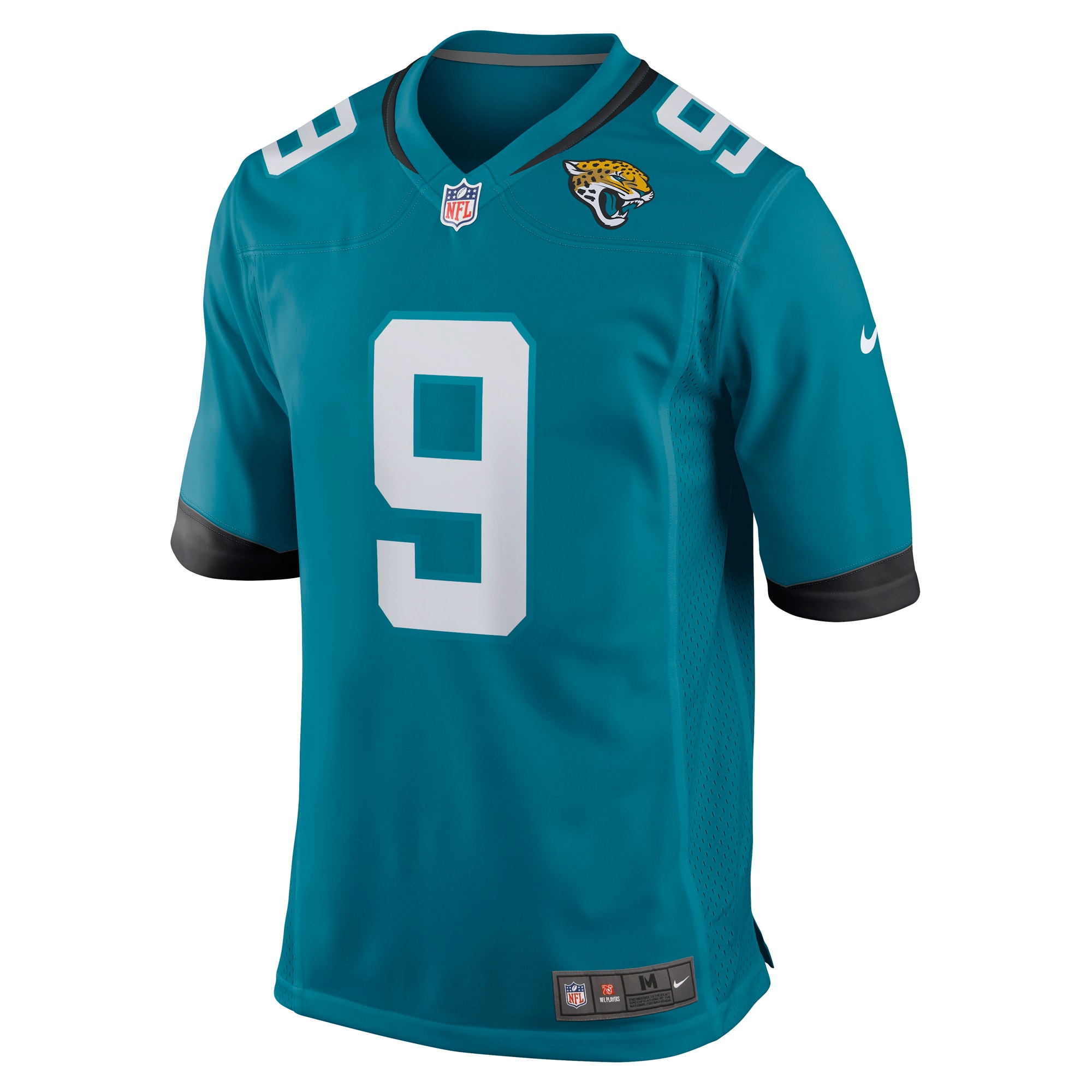 Logan Cooke Jacksonville Jaguars Nike Game Jersey – Teal Clowdercats