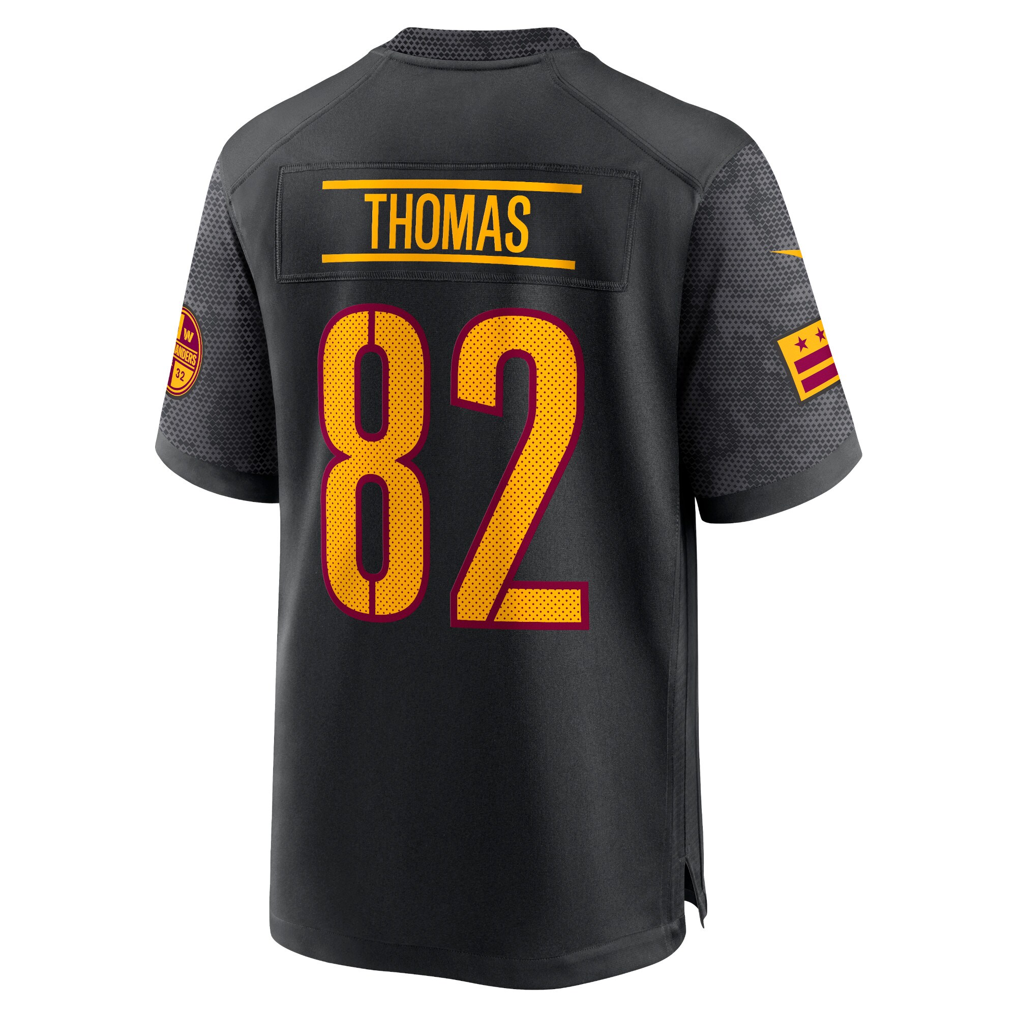 Logan Thomas Washington Commanders Nike Alternate Game Jersey – Black Clowdercats
