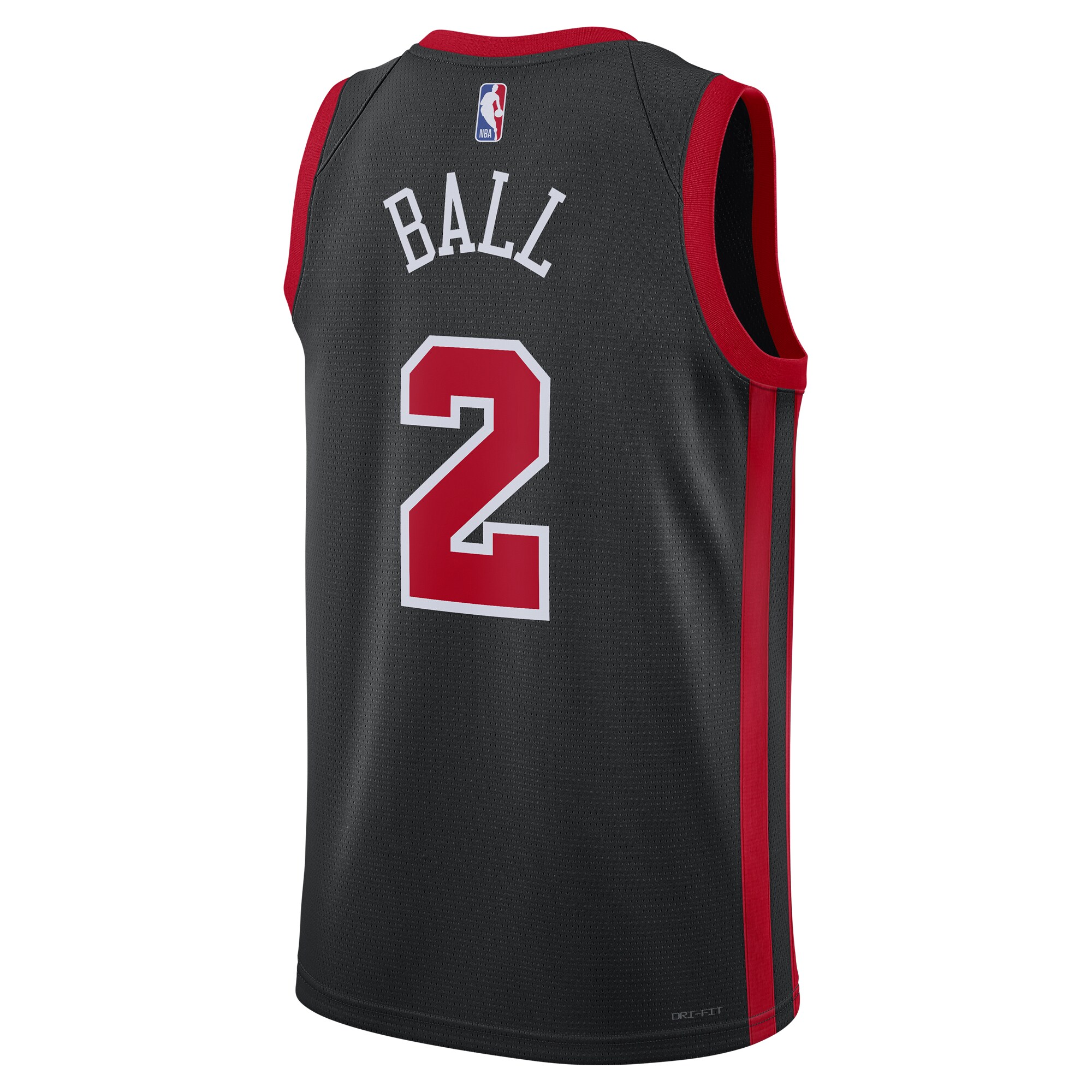 Lonzo Ball Chicago Bulls Nike Unisex 2023/24 Swingman Jersey – Black – City Edition Clowdercats