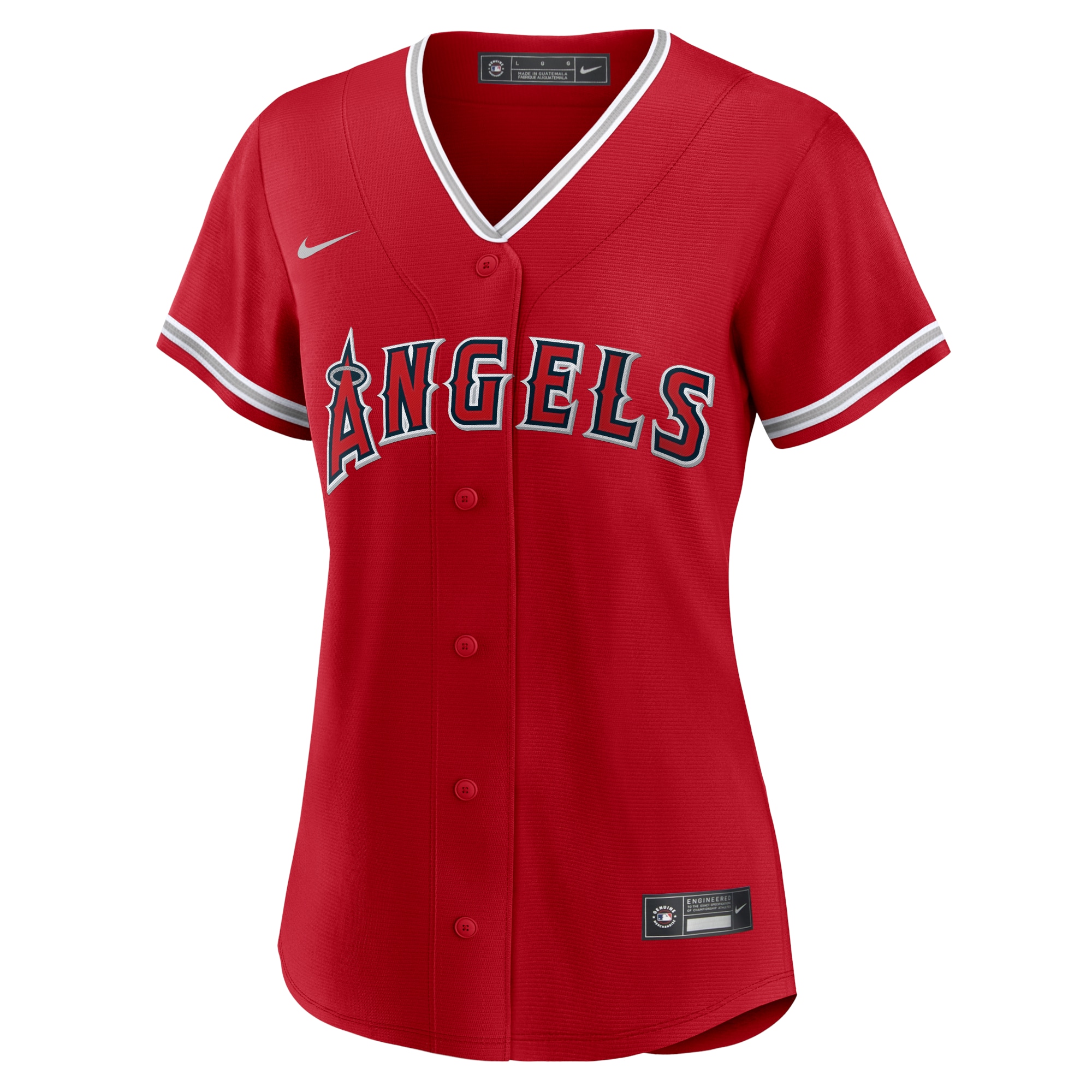 Los Angeles Angels Nike Women’s Alternate Replica Team Jersey – Red