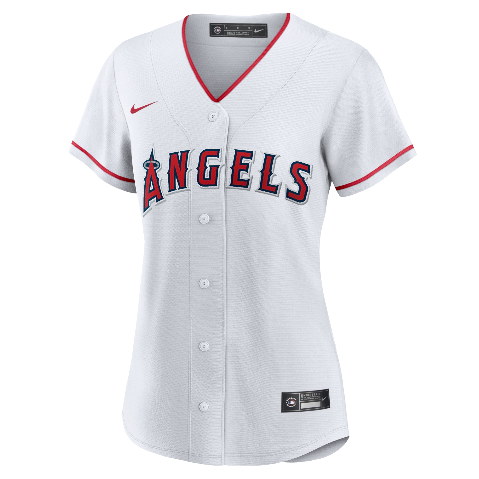 Los Angeles Angels Nike Women’s Home Replica Team Jersey – White