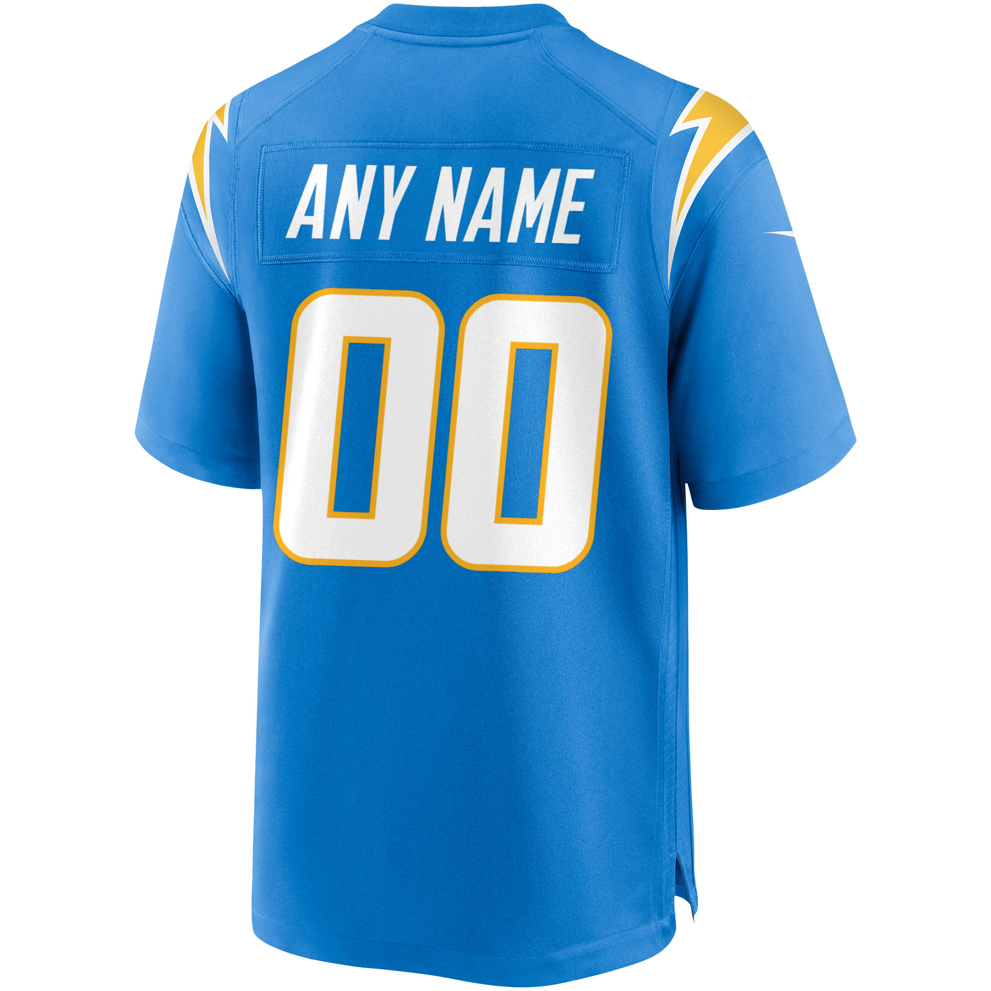 Los Angeles Chargers Nike Custom Game Jersey – Powder Blue Clowdercats