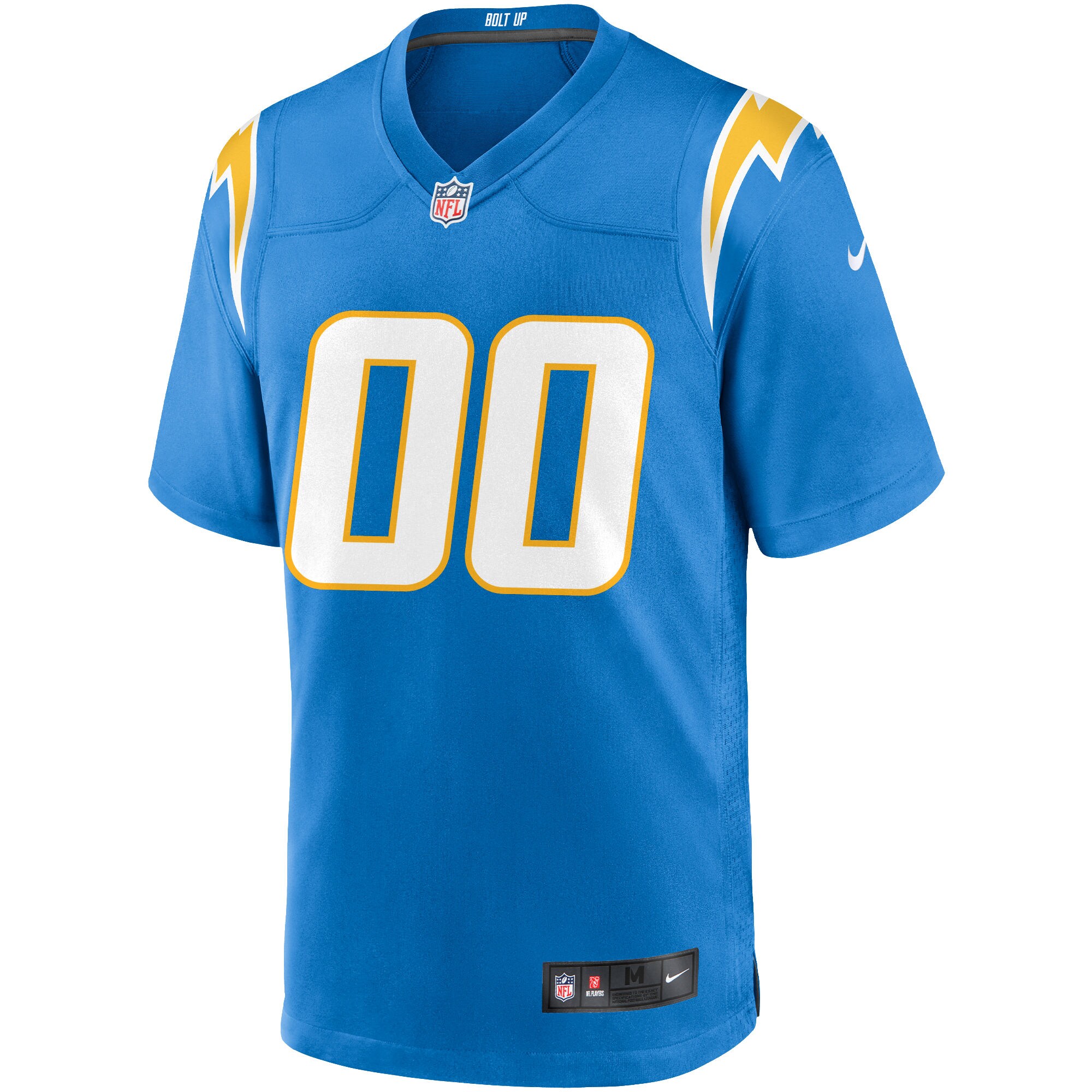 Los Angeles Chargers Nike Custom Game Jersey – Powder Blue Clowdercats
