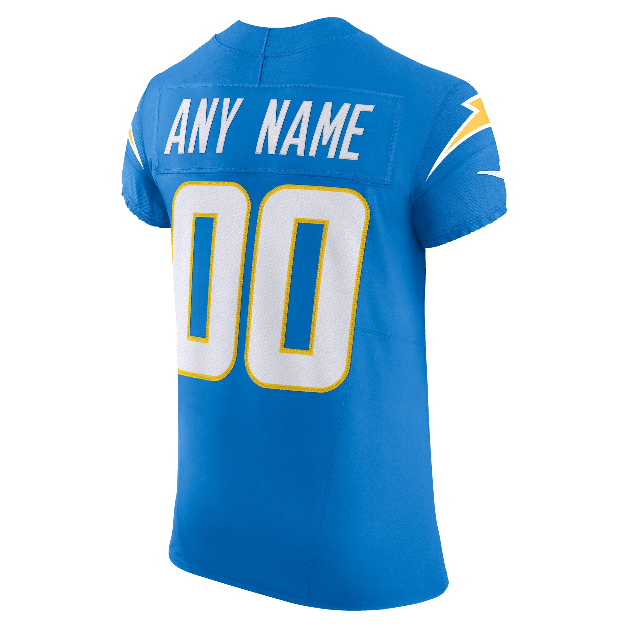 Los Angeles Chargers Nike Vapor F.U.S.E. Elite Custom Jersey – Powder Blue Clowdercats