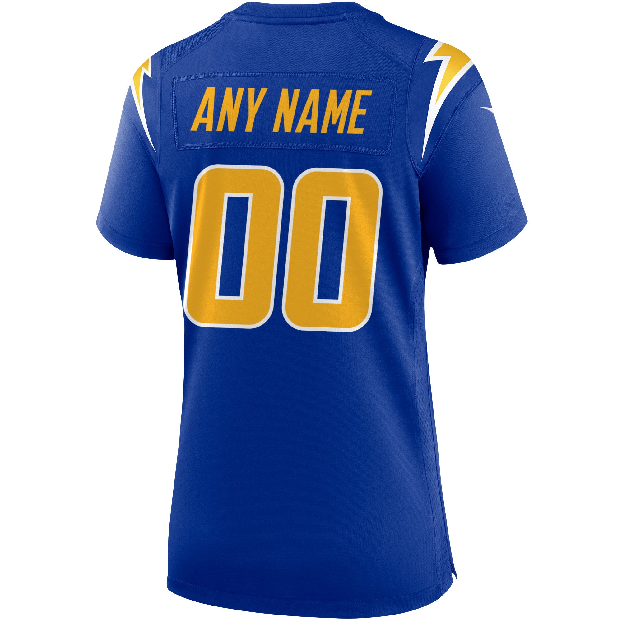 Los Angeles Chargers Nike Women’s Alternate Custom Game Jersey – Royal Clowdercats
