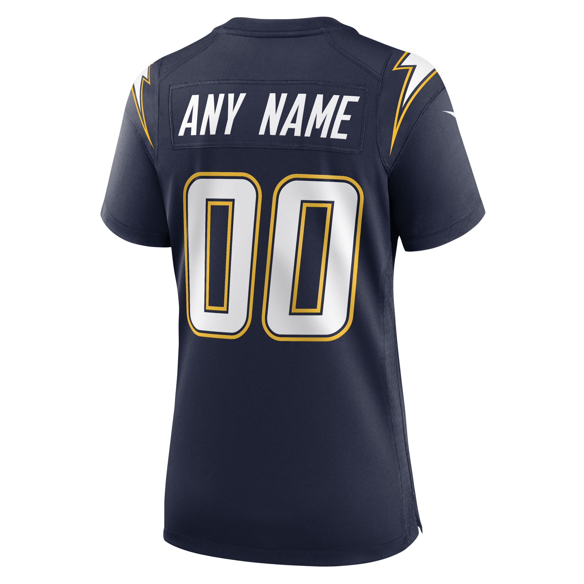 Los Angeles Chargers Nike Women’s Alternate Super Chargers Game Custom Jersey – Navy Clowdercats
