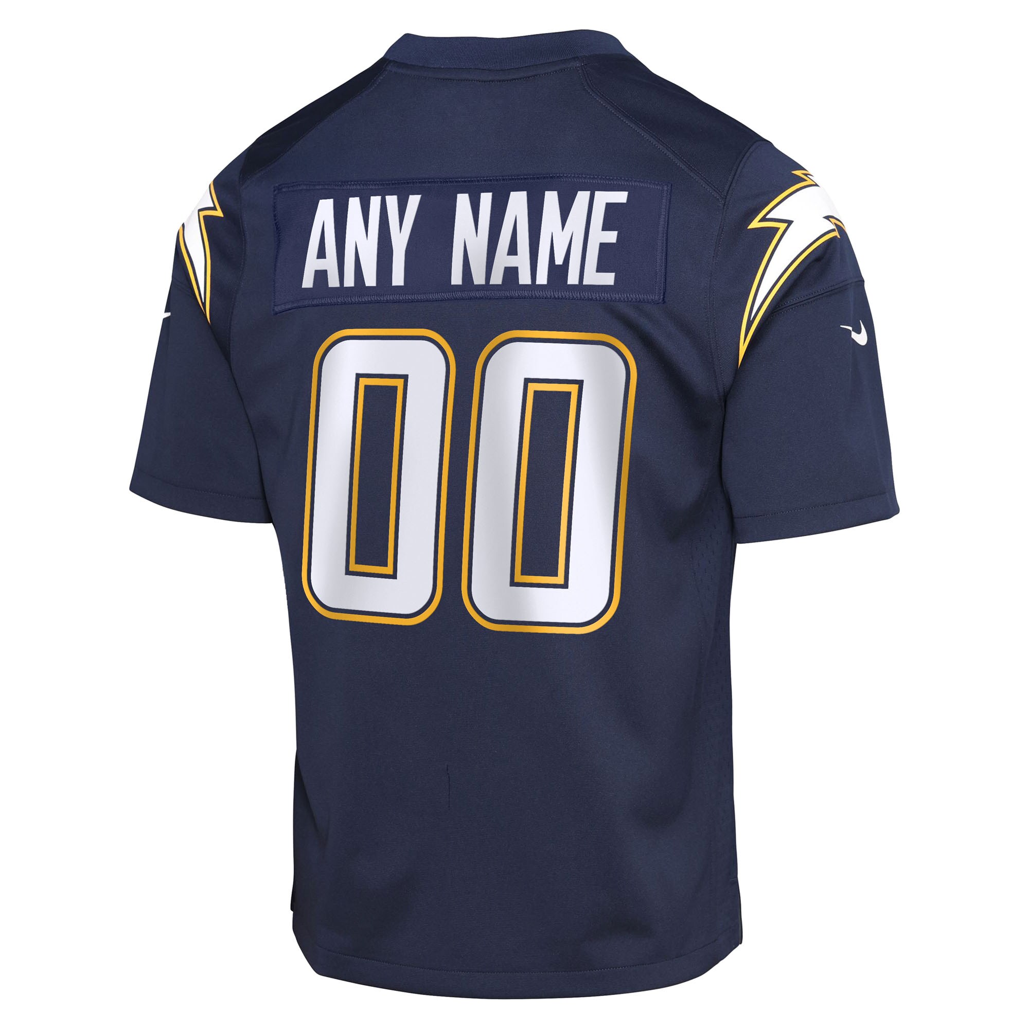 Los Angeles Chargers Nike Youth Alternate Super Chargers Game Custom Jersey – Navy Clowdercats
