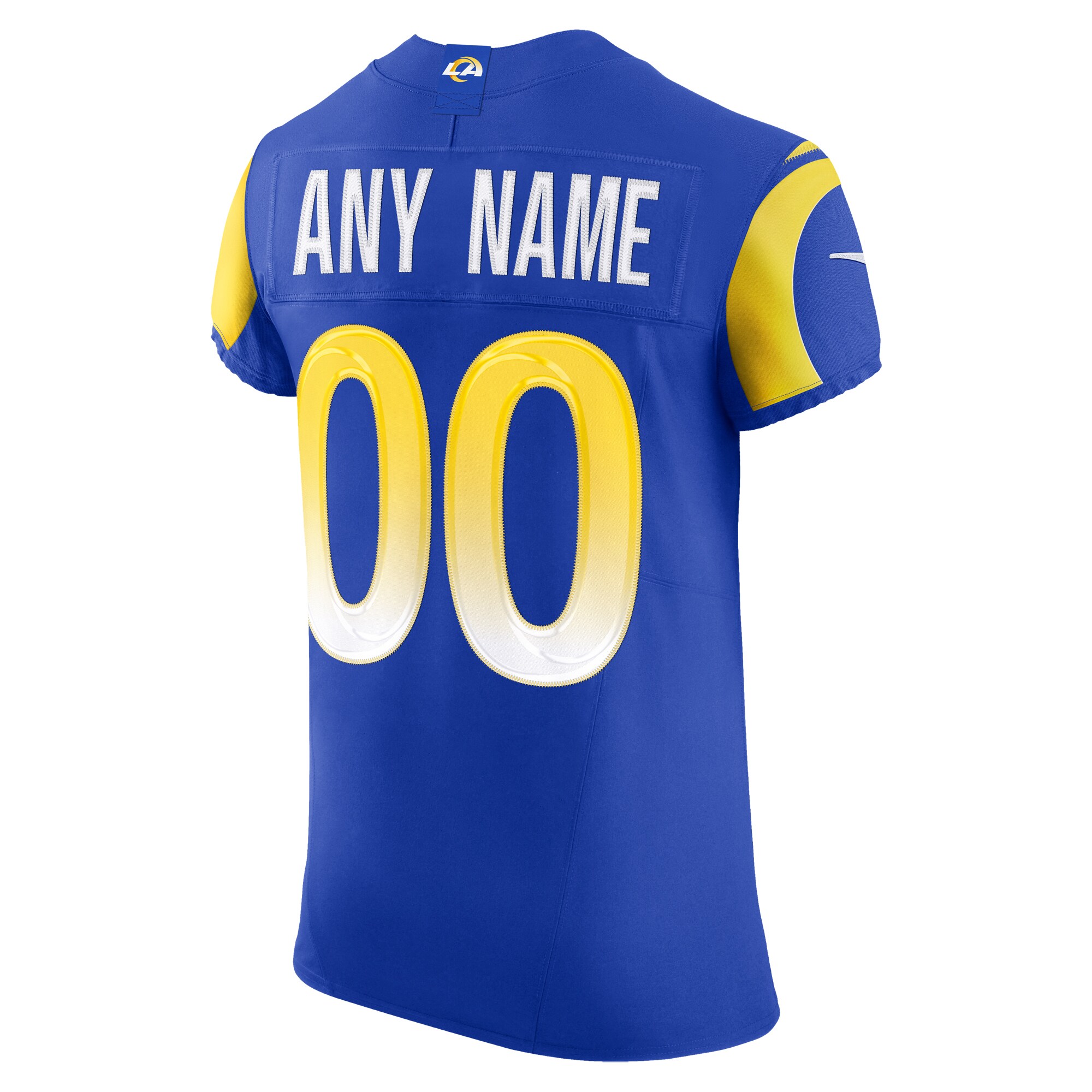 Los Angeles Rams Nike Vapor F.U.S.E. Elite Custom Jersey – Royal Clowdercats