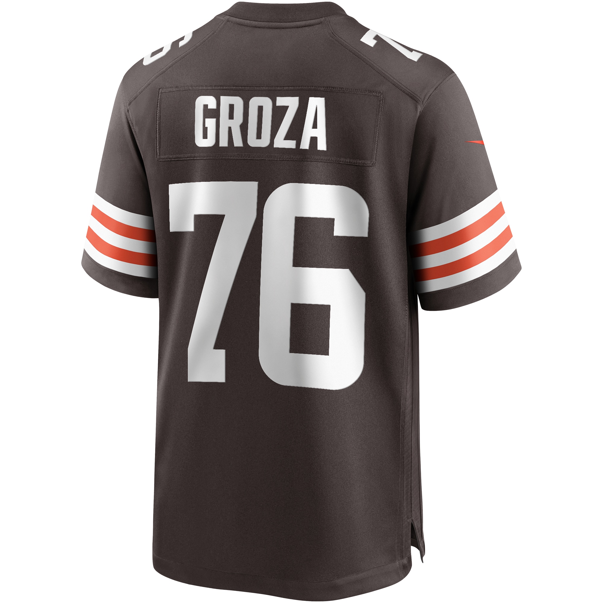 Lou Groza Cleveland Browns Nike Game Retired Player Jersey – Brown Clowdercats