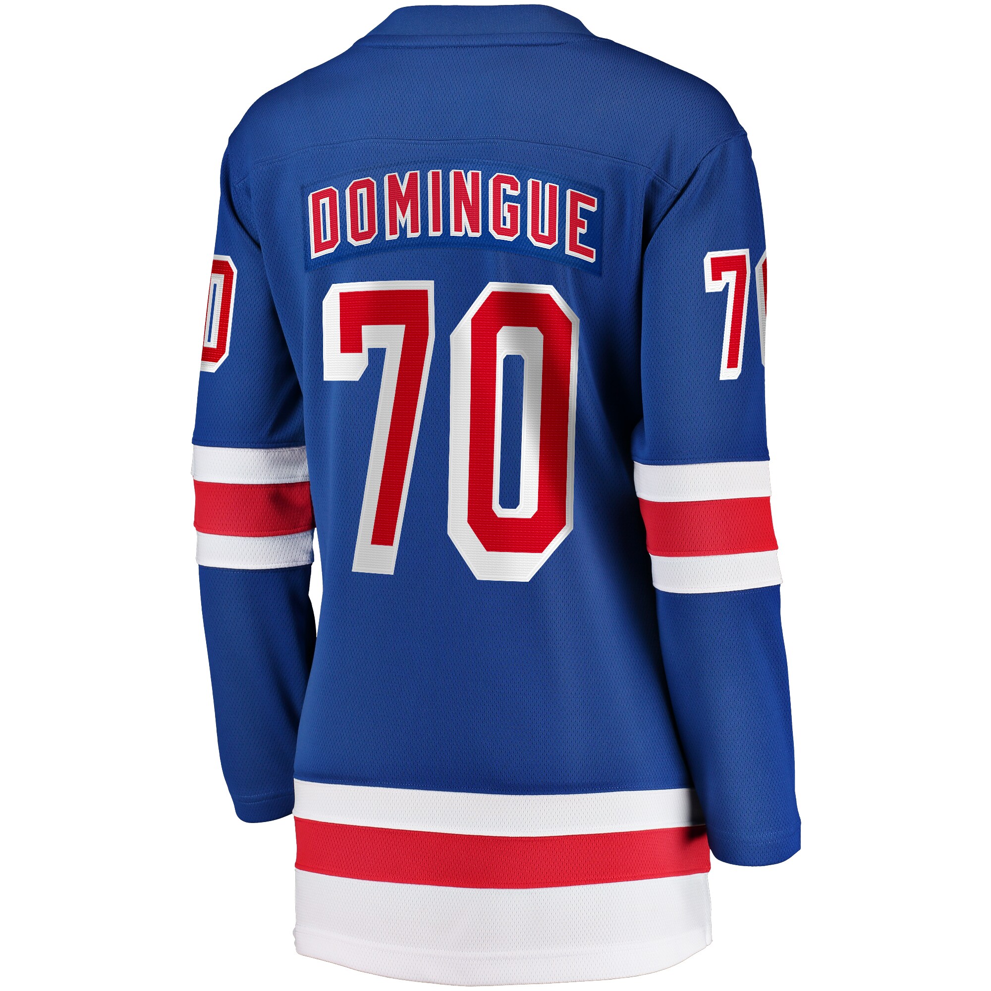 Louis Domingue New York Rangers Fanatics Women’s Home Breakaway Player Jersey – Blue Clowdercats