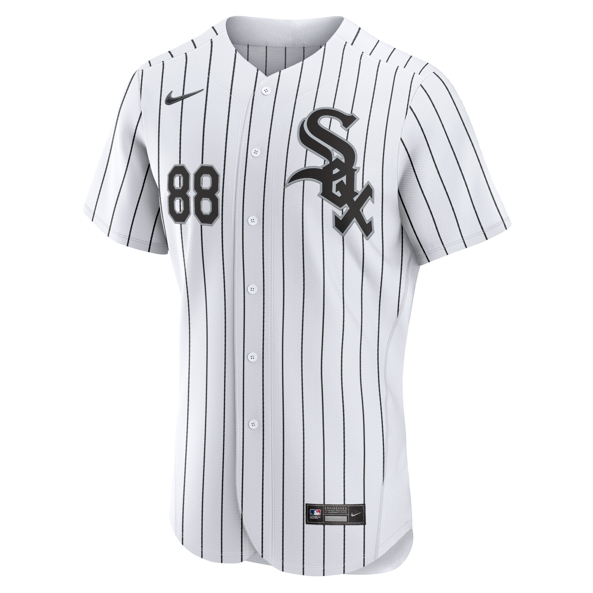 Luis Robert Chicago White Sox Nike Home Authentic Player Jersey – White/Black