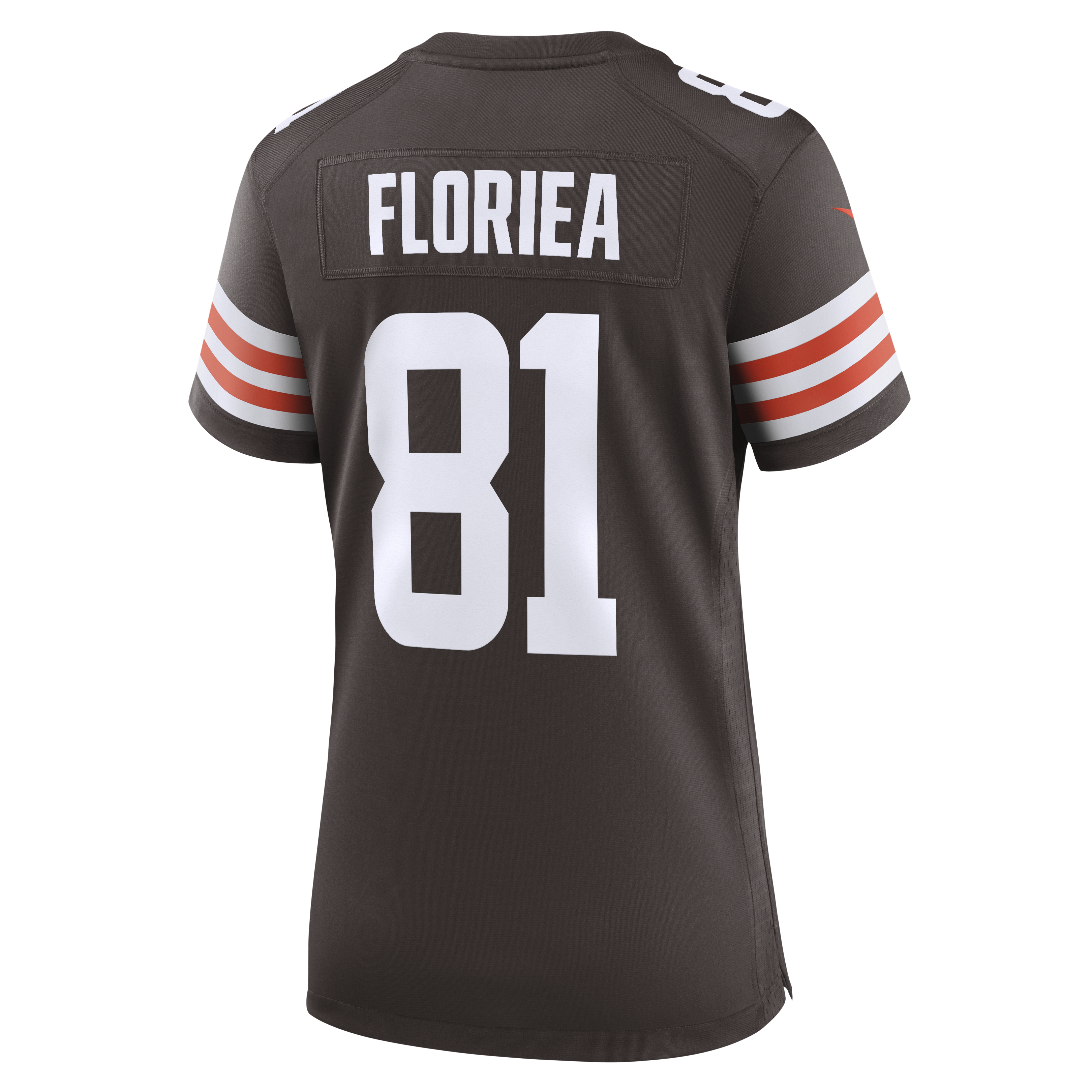 Luke Floriea Cleveland Browns Nike Women’s Team Game Jersey – Brown Clowdercats