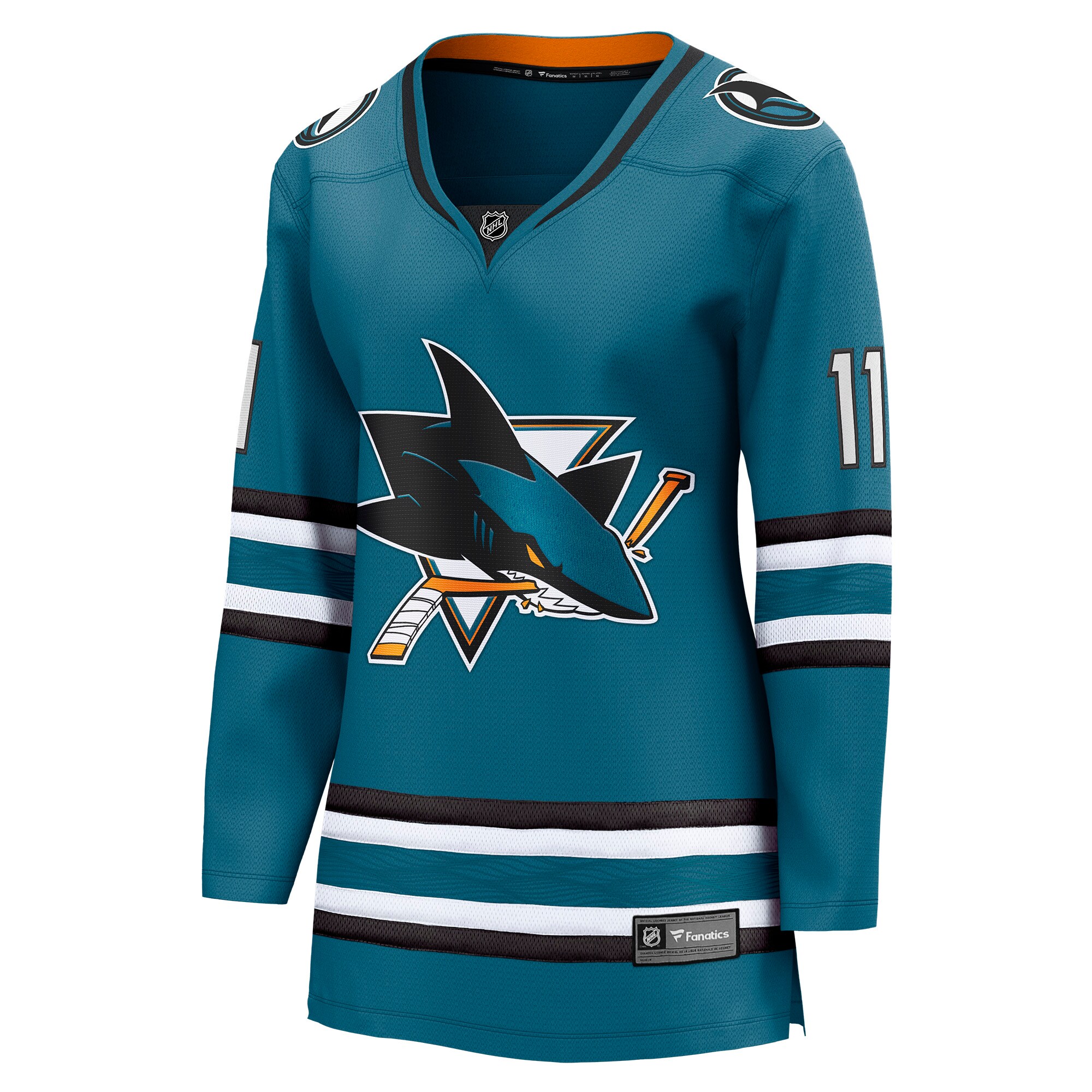 Luke Kunin San Jose Sharks Fanatics Women’s Home Breakaway Player Jersey – Teal Clowdercats