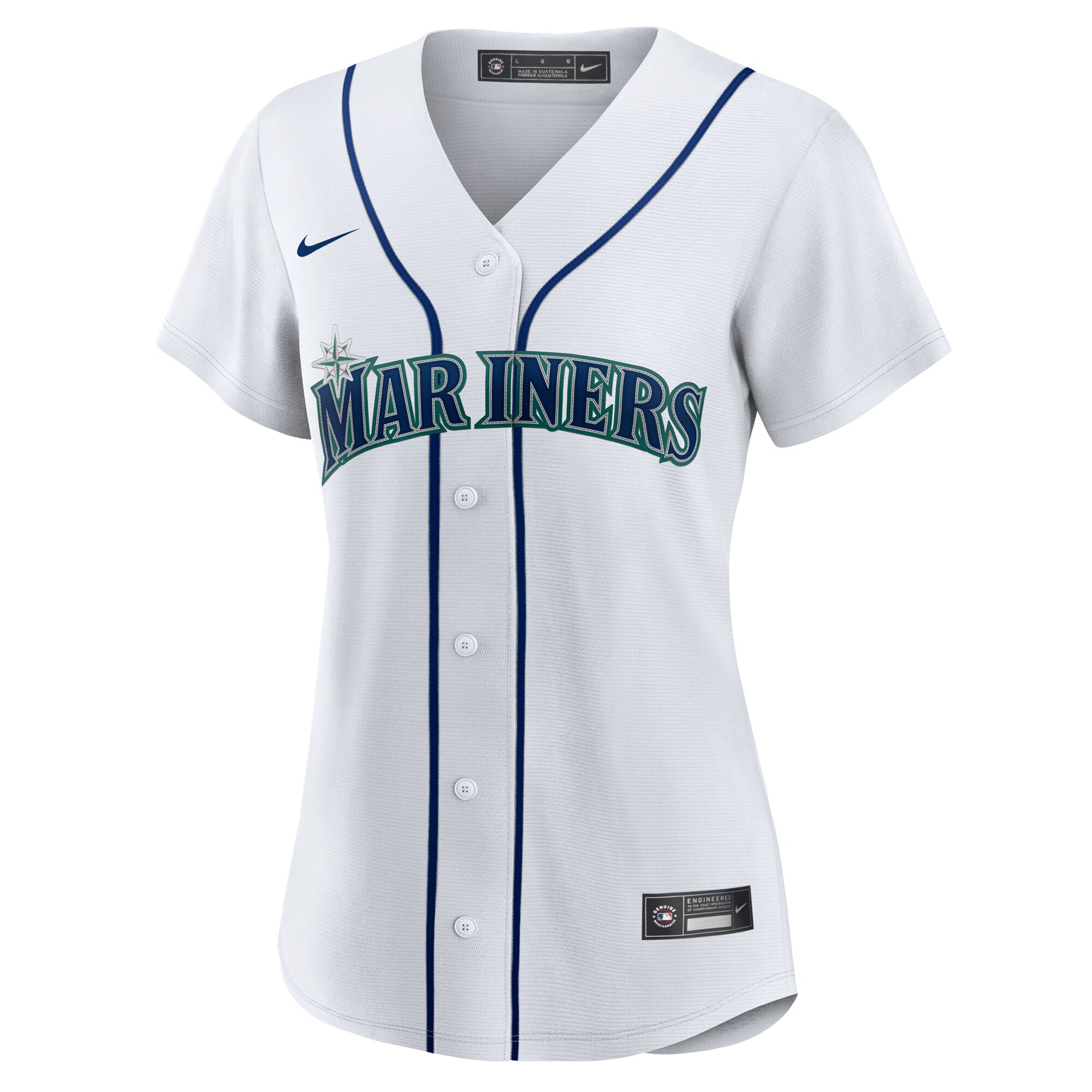Luke Raley Seattle Mariners Nike Women’s Home Replica Jersey – White