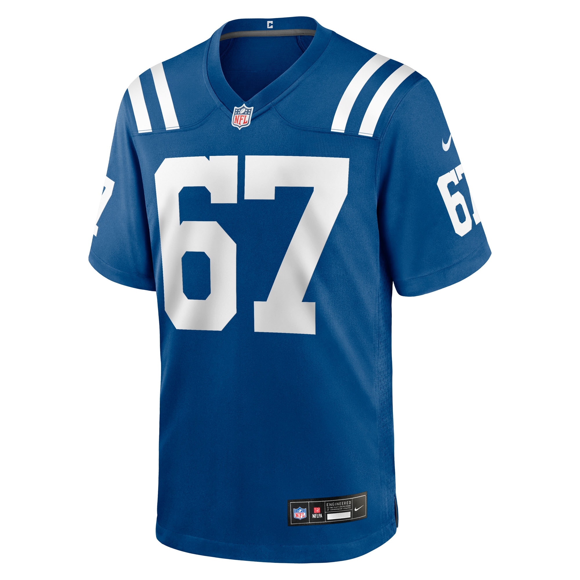 Luke Tenuta Indianapolis Colts Nike Team Game Jersey – Royal Clowdercats