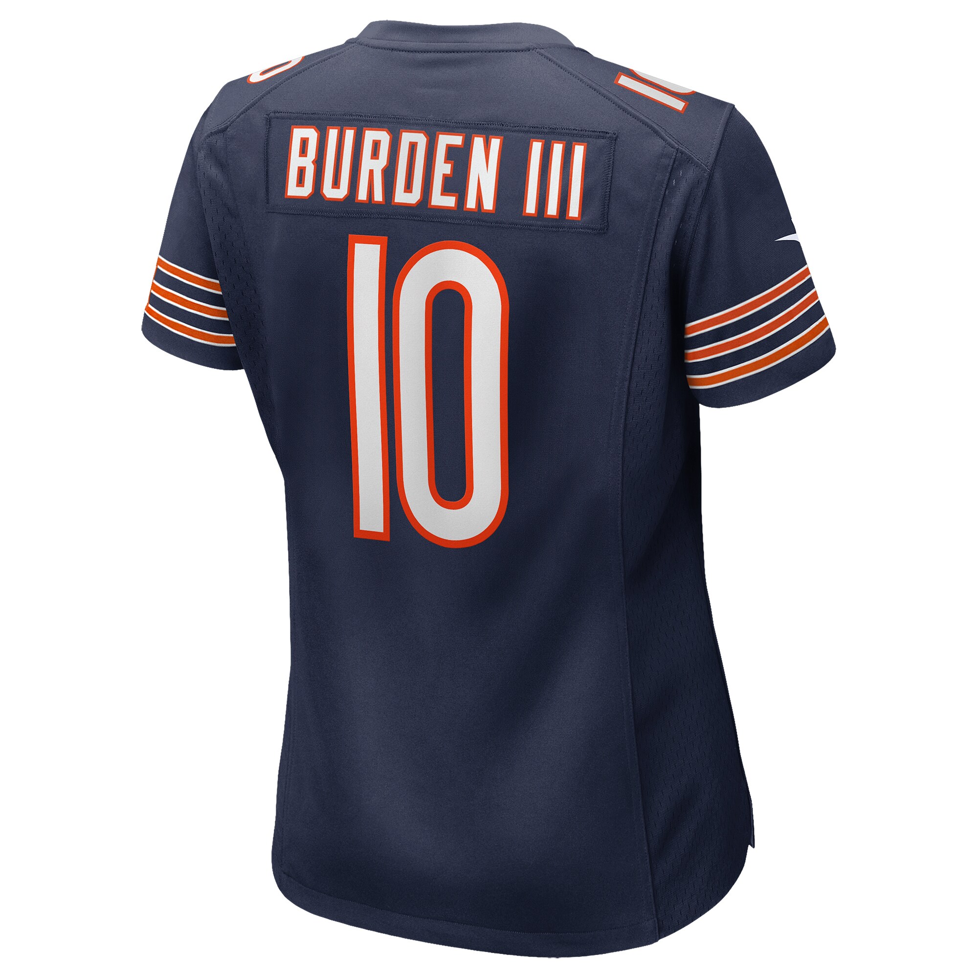 Luther Burden III Chicago Bears Nike Women’s Team Game Jersey – Navy Clowdercats