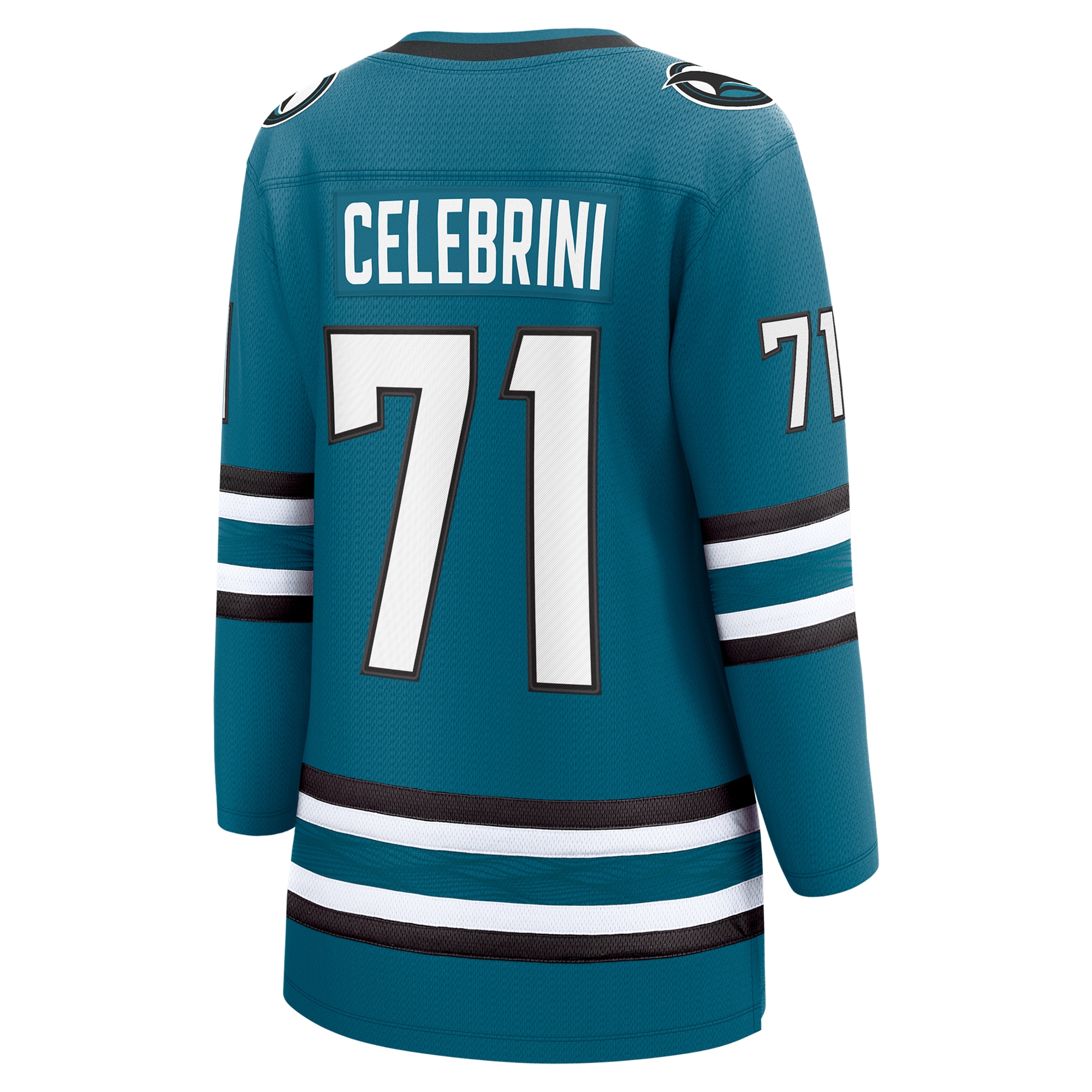 Macklin Celebrini San Jose Sharks Fanatics Women’s Home Breakaway Jersey – Teal Clowdercats