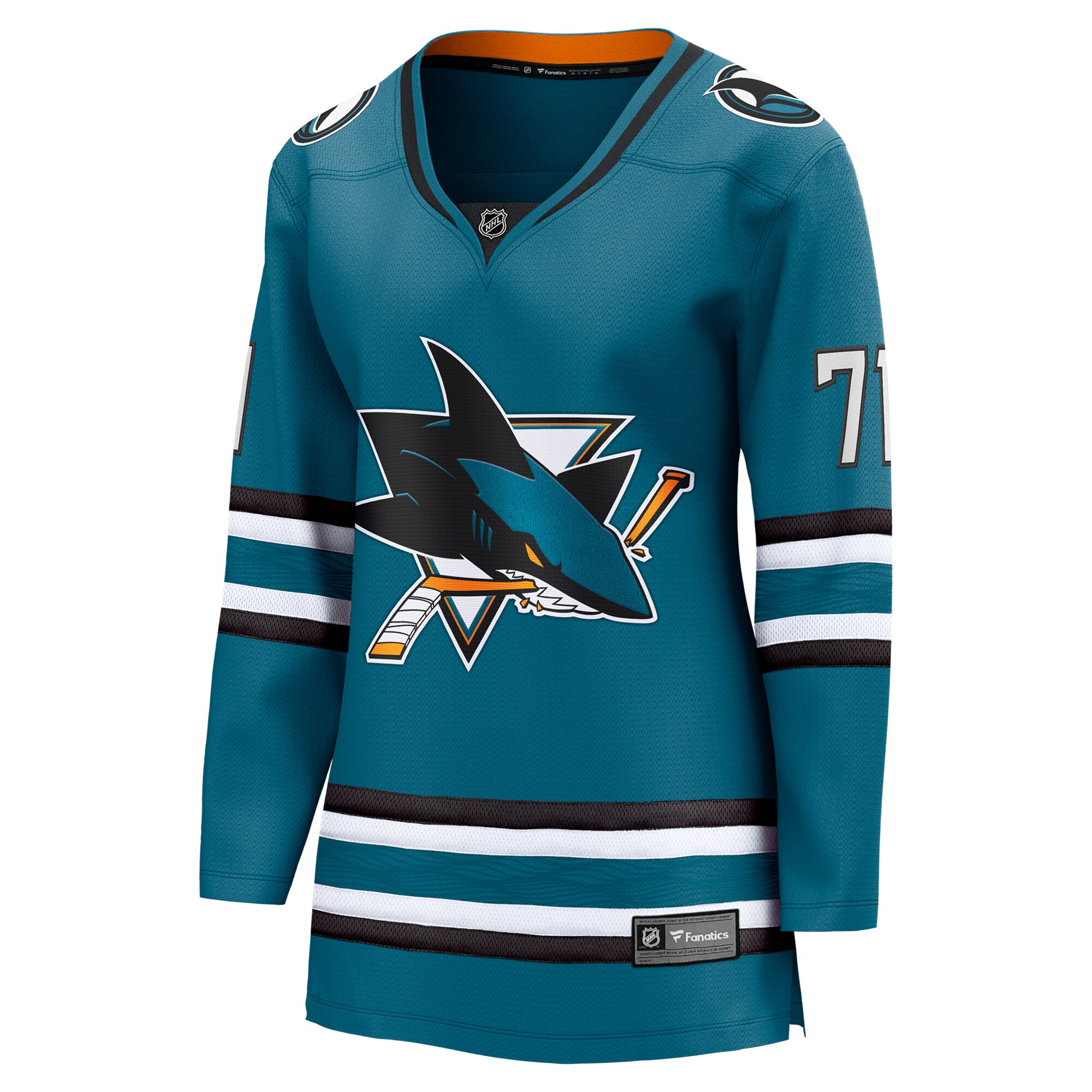 Macklin Celebrini San Jose Sharks Fanatics Women’s Home Breakaway Jersey – Teal Clowdercats
