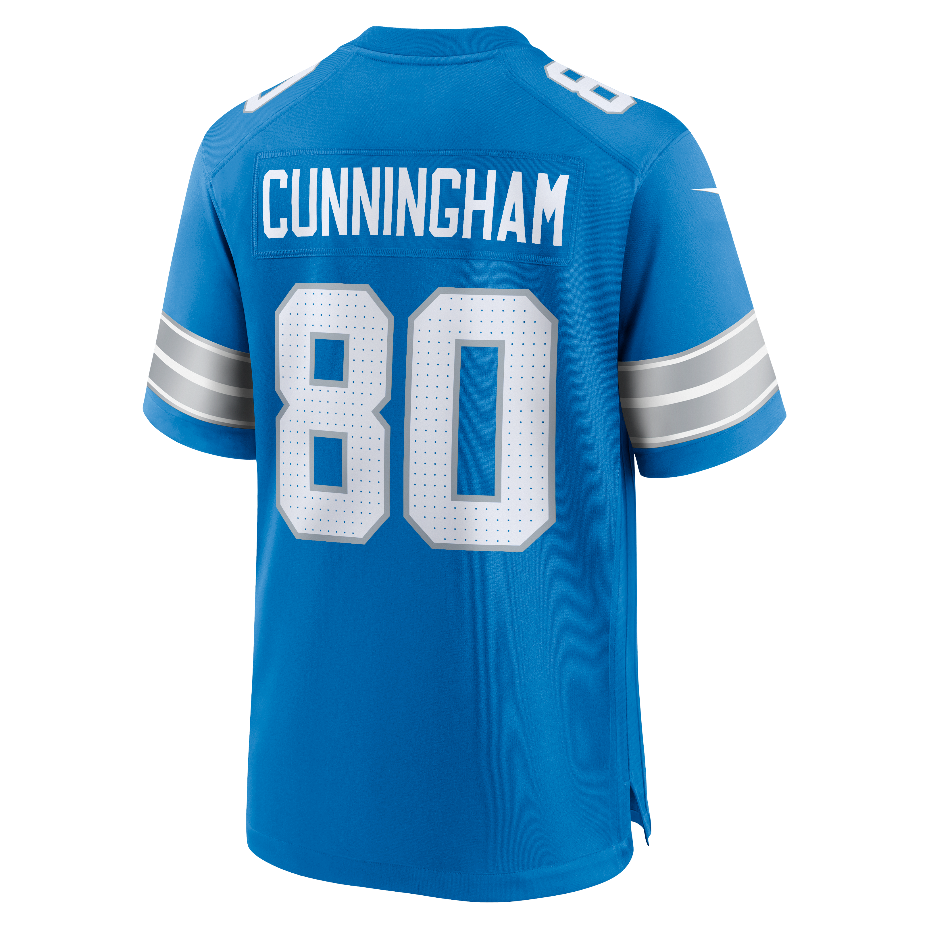 Malik Cunningham Detroit Lions Nike Team Game Jersey – Blue Clowdercats