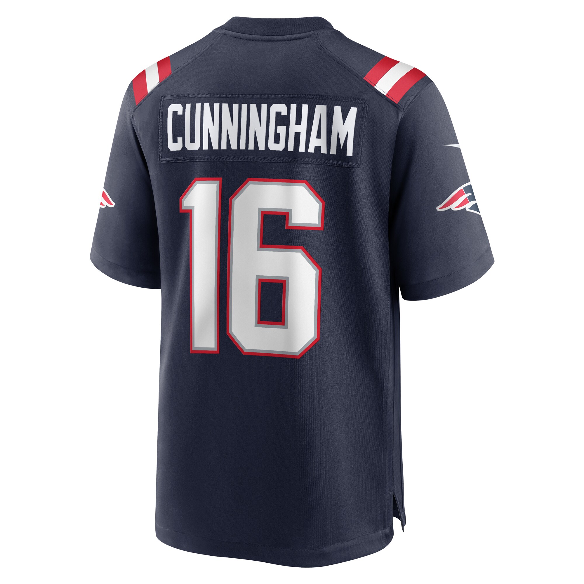 Malik Cunningham New England Patriots Nike Team Game Jersey – Navy Clowdercats