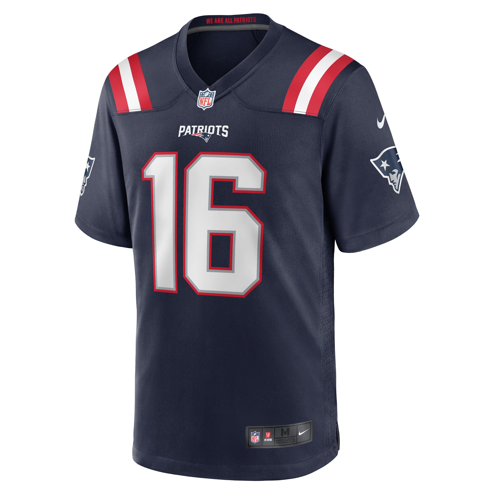 Malik Cunningham New England Patriots Nike Team Game Jersey – Navy Clowdercats