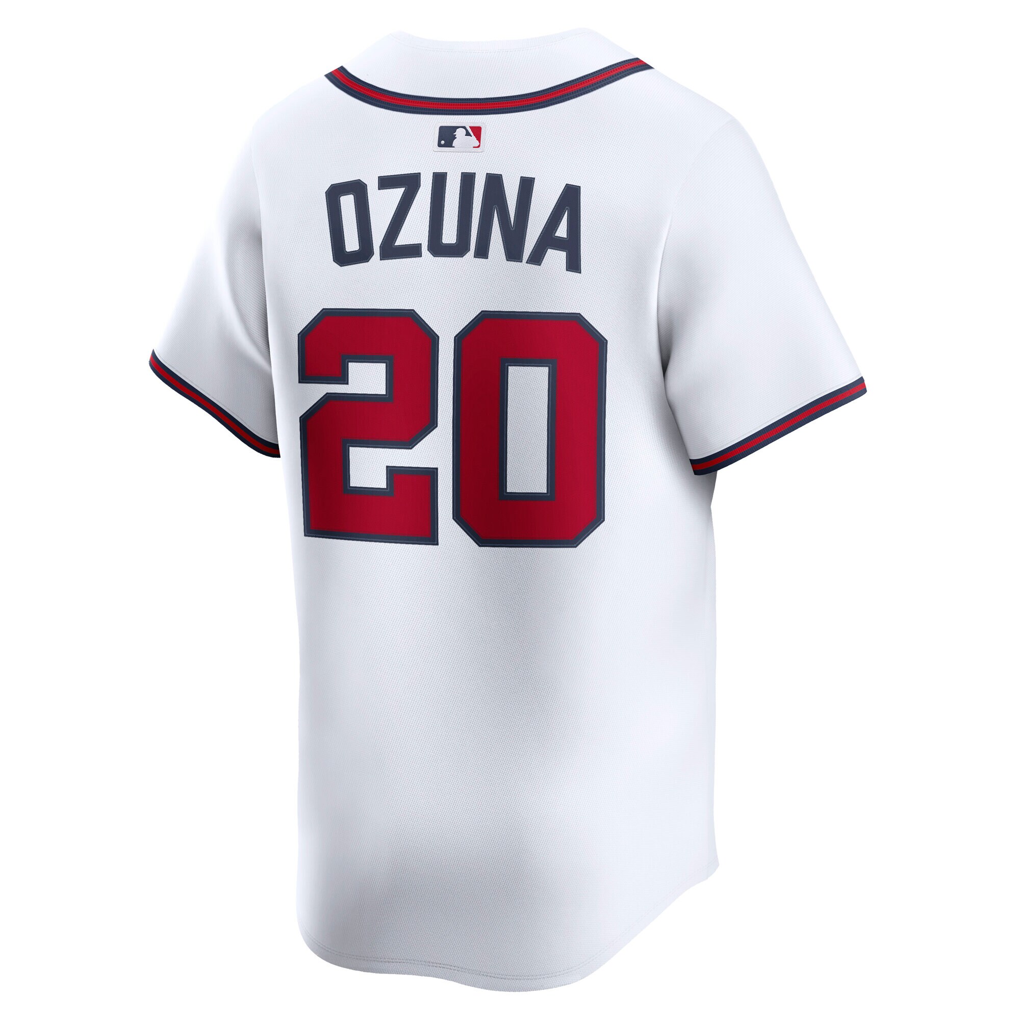 Marcell Ozuna Atlanta Braves Nike Home Limited Player Jersey – White