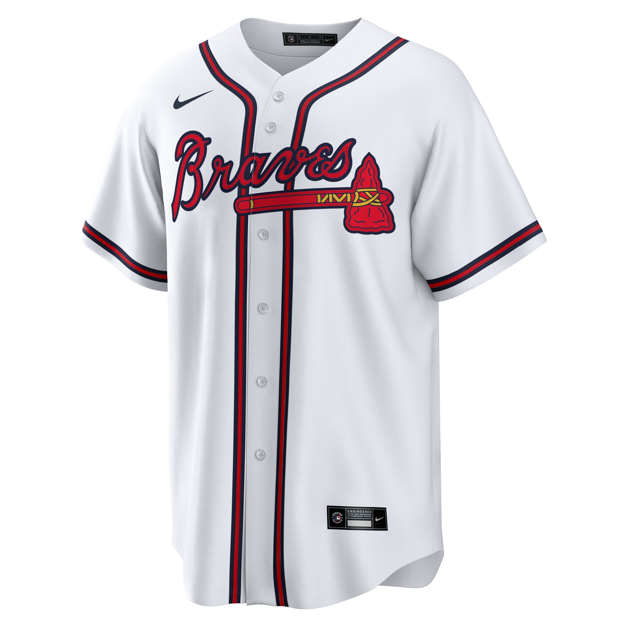 Marcell Ozuna Atlanta Braves Nike Home Replica Jersey – White