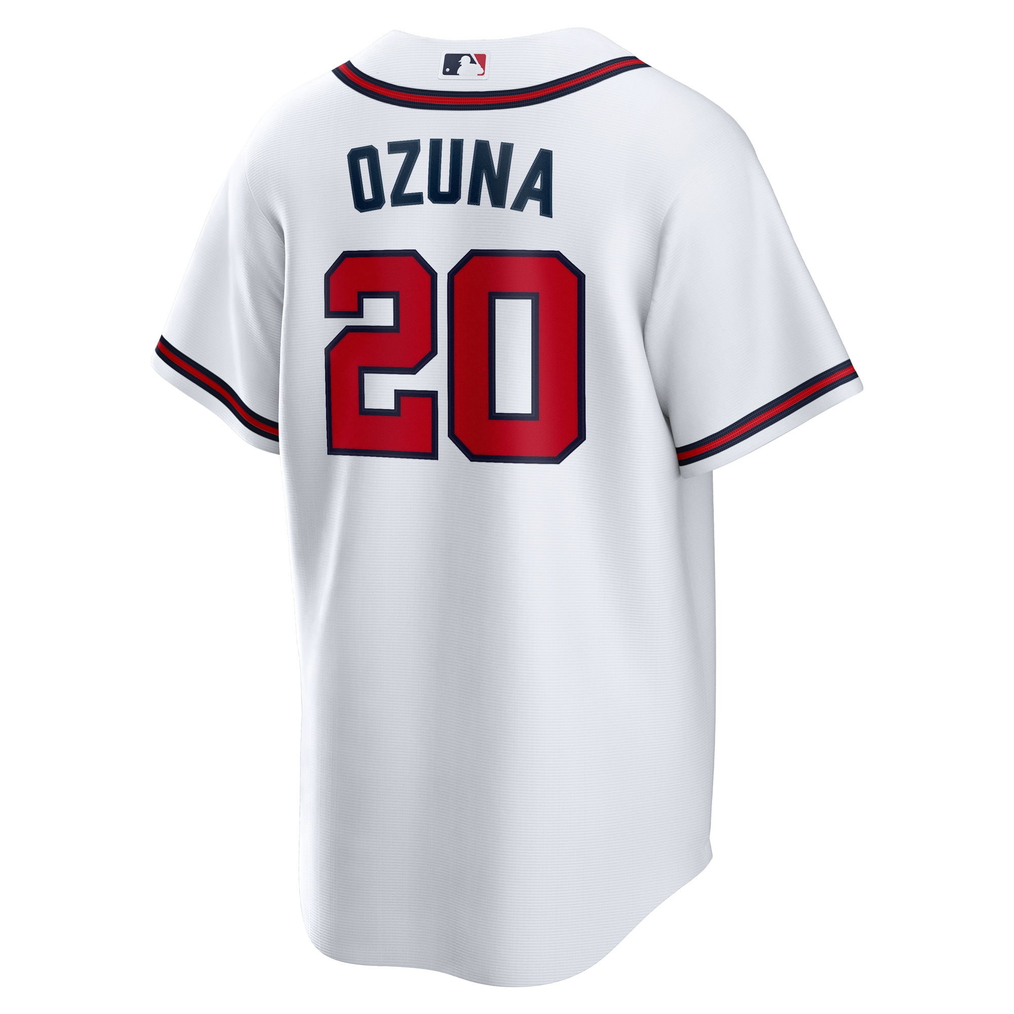 Marcell Ozuna Atlanta Braves Nike Home Replica Jersey – White