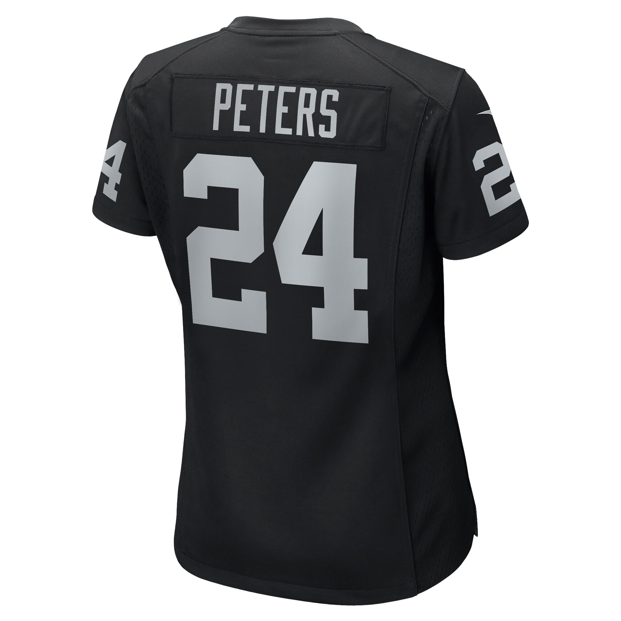 Marcus Peters Las Vegas Raiders Nike Women’s Team Game Jersey – Black Clowdercats