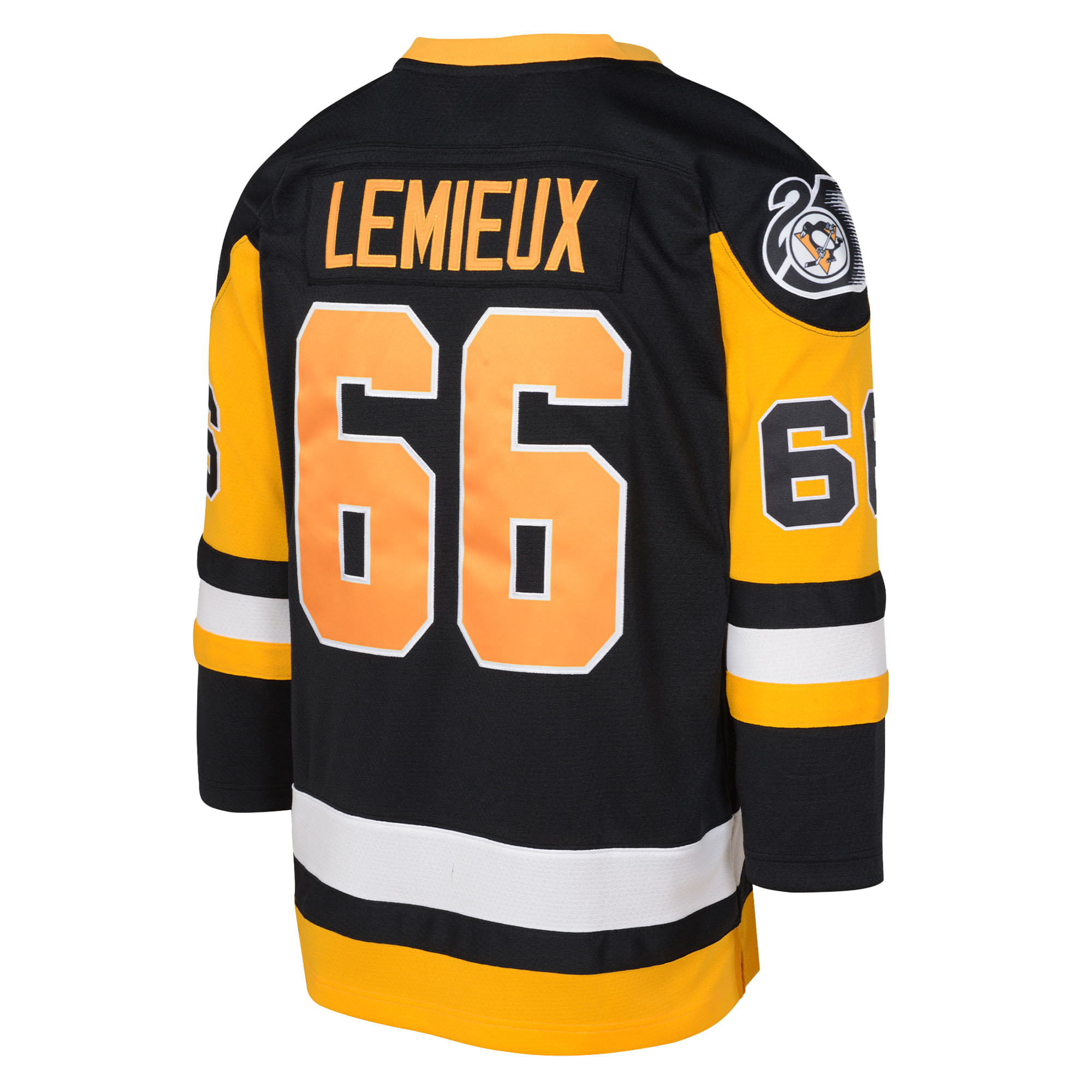 Mario Lemieux Pittsburgh Penguins Mitchell & Ness Preschool 1991/92 Blue Line 2.0 Player Jersey – Black Clowdercats
