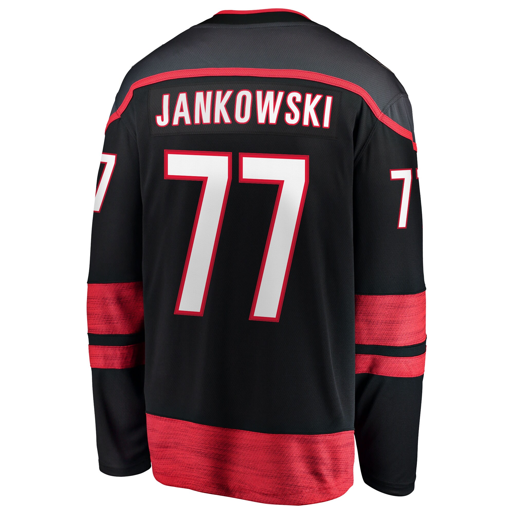 Mark Jankowski Carolina Hurricanes Fanatics Home Breakaway Jersey – Black Clowdercats