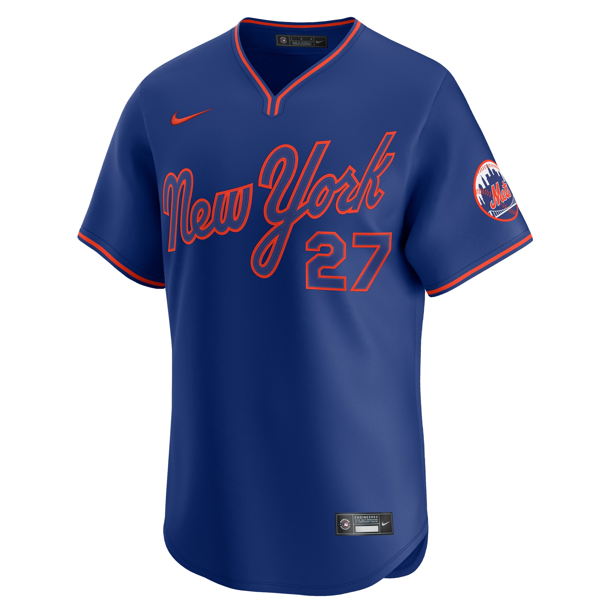 Mark Vientos New York Mets Nike Alternate Limited Player Jersey – Royal