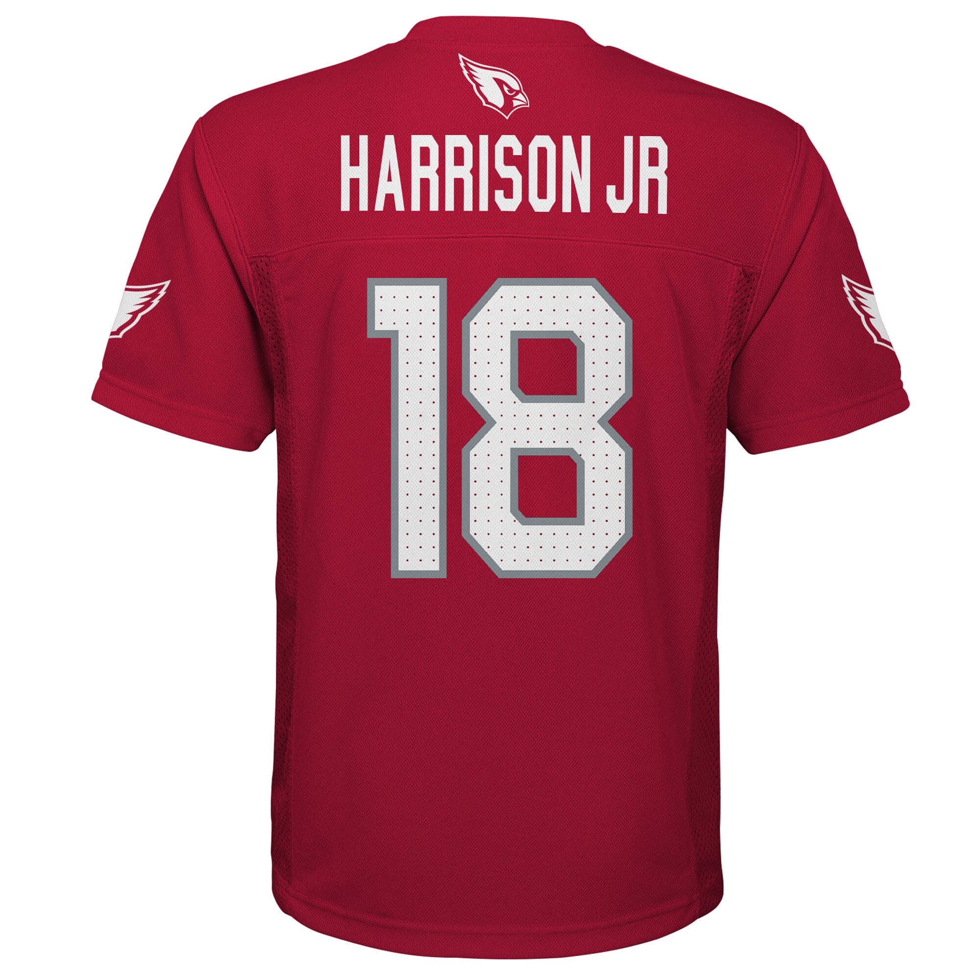 Marvin Harrison Jr. Arizona Cardinals Youth Replica Player Jersey – Cardinal Clowdercats