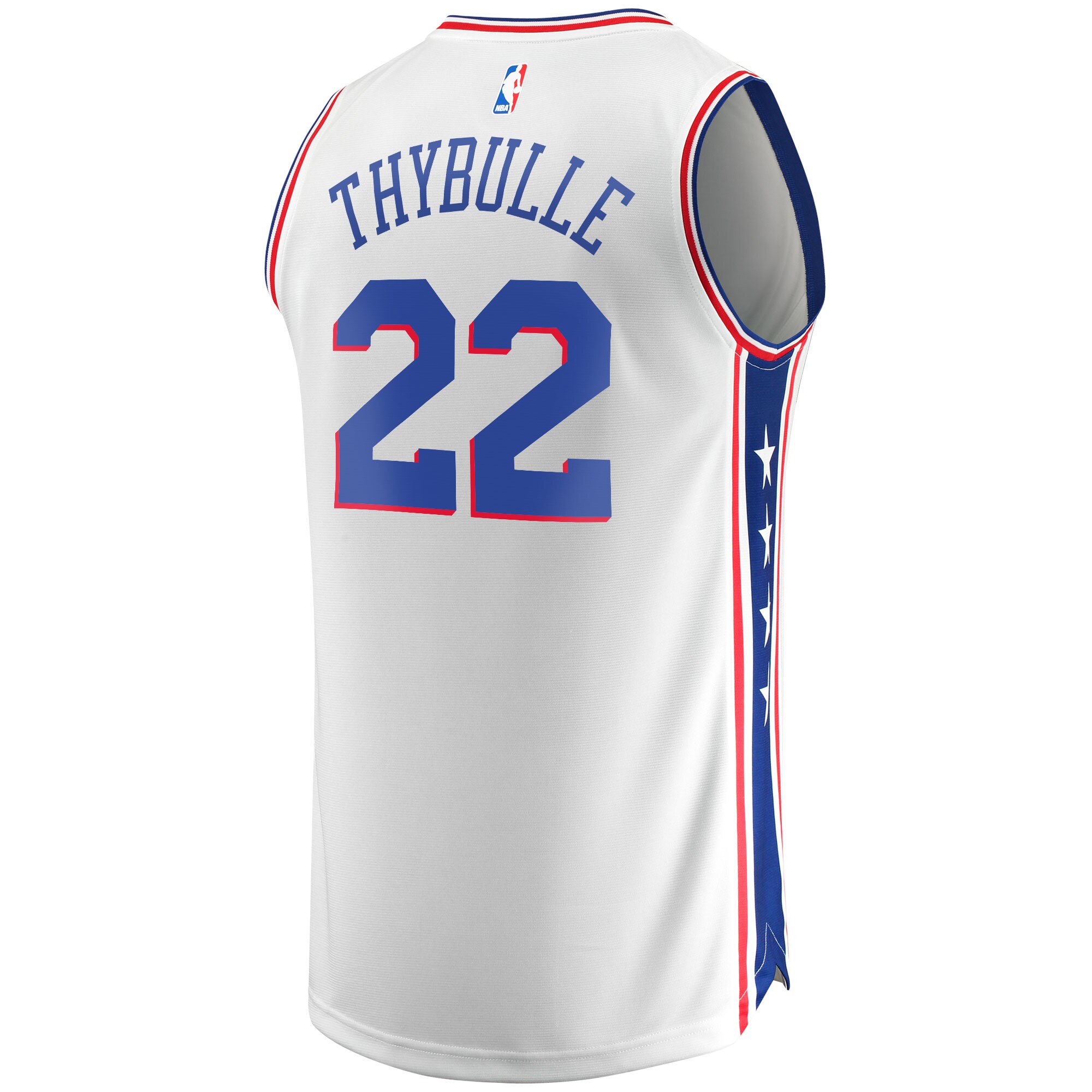 Matisse Thybulle Philadelphia 76ers Fanatics Fast Break Replica Jersey – Association Edition – White Clowdercats