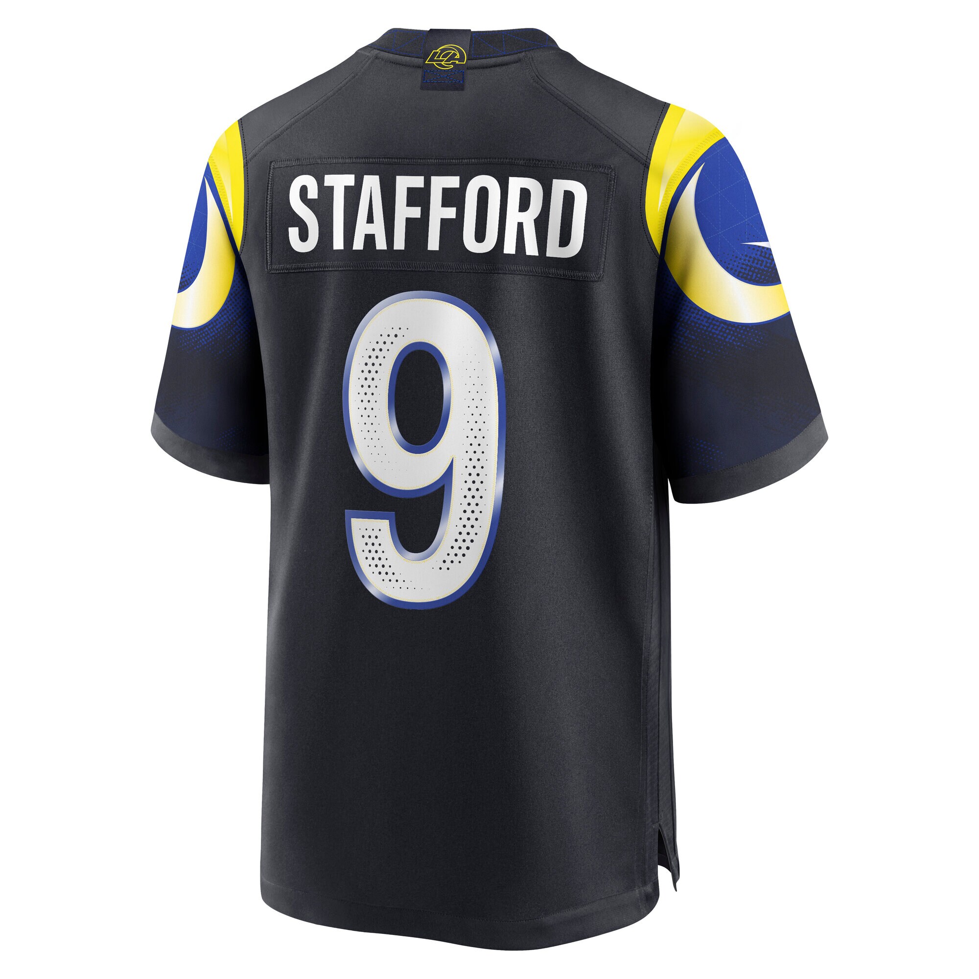 Matthew Stafford Los Angeles Rams Nike 2025 Rivalries Collection Game Jersey – Midnight Blue Clowdercats