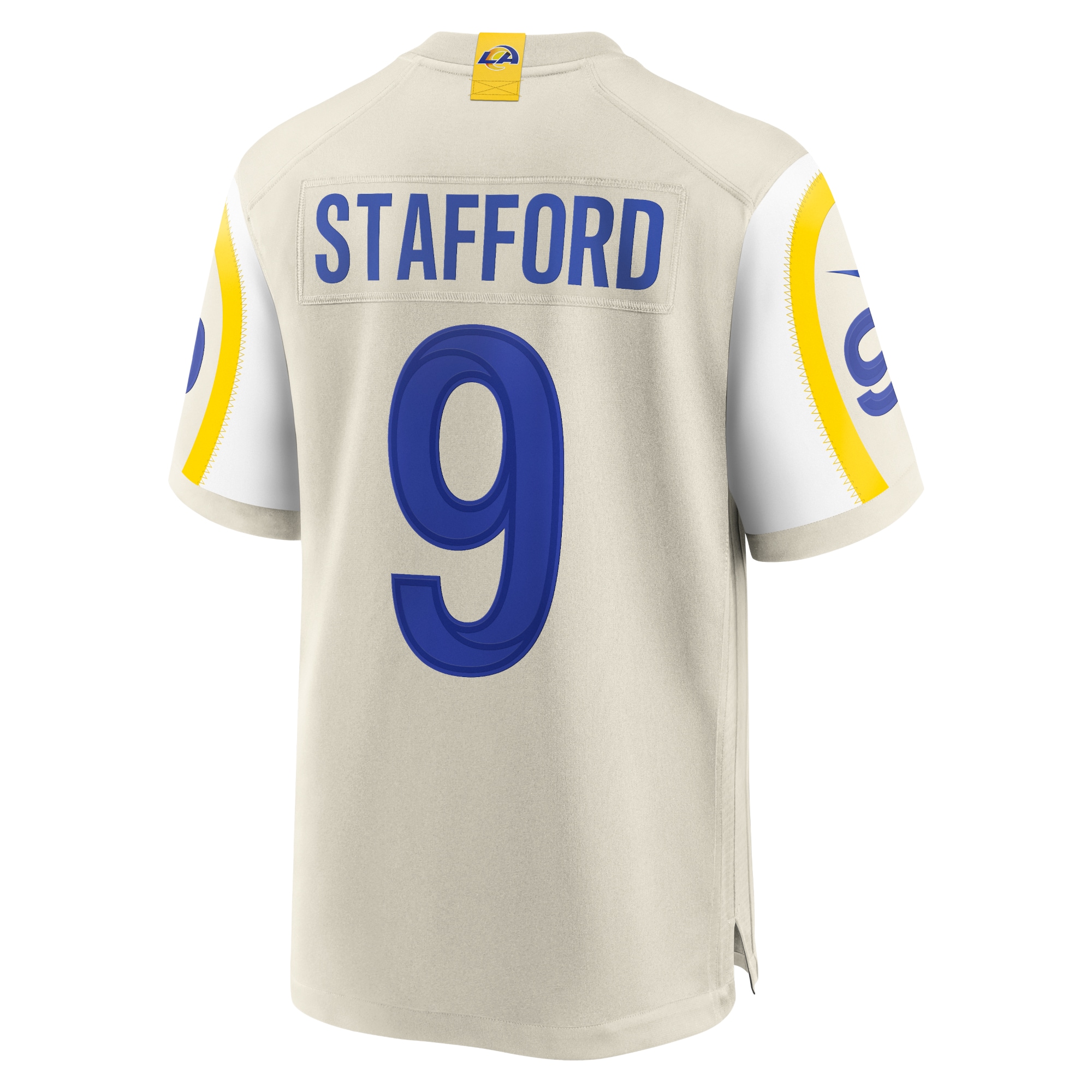 Matthew Stafford Los Angeles Rams Nike Game Jersey – Bone Clowdercats