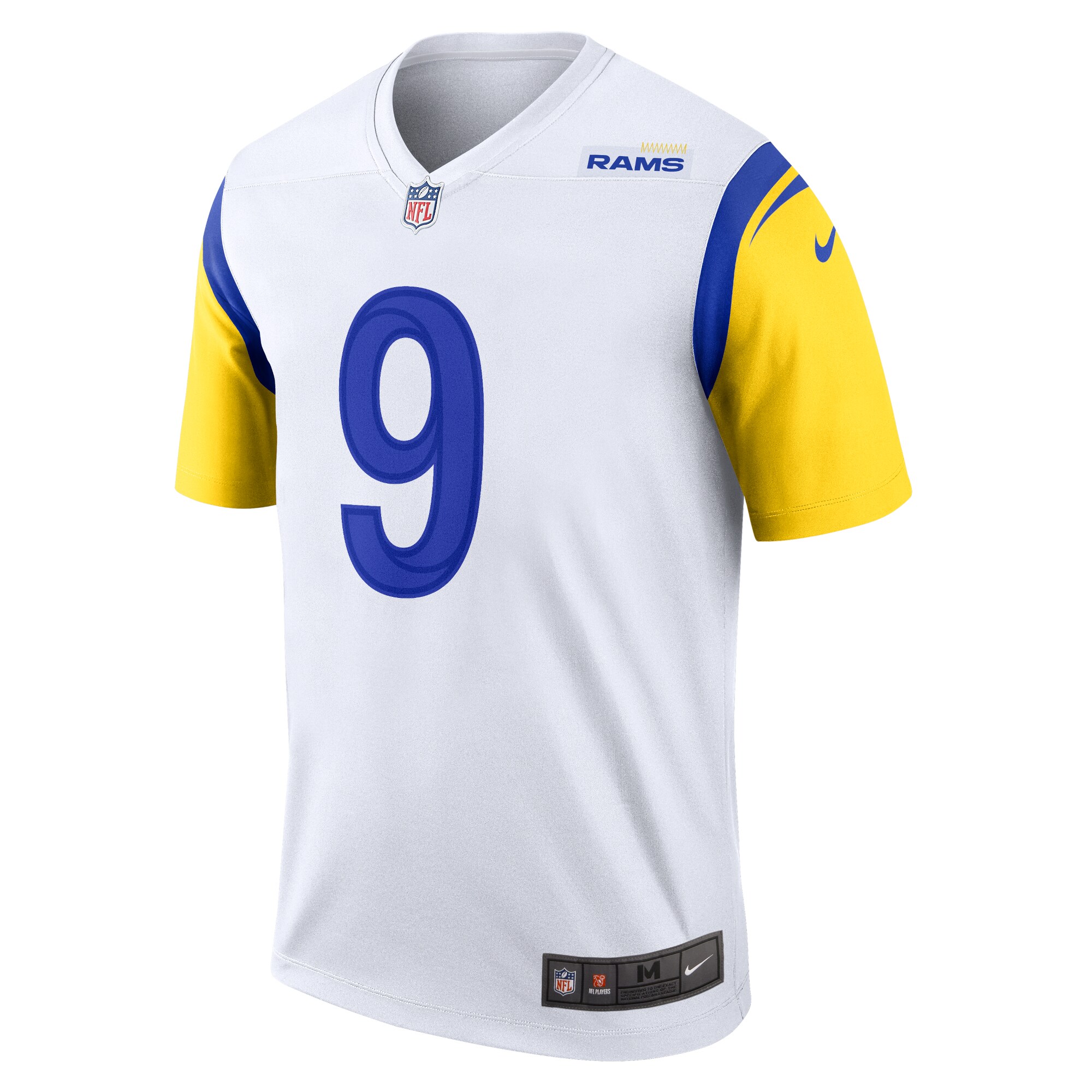 Matthew Stafford Los Angeles Rams Nike Legend Player Performance Top – White Clowdercats