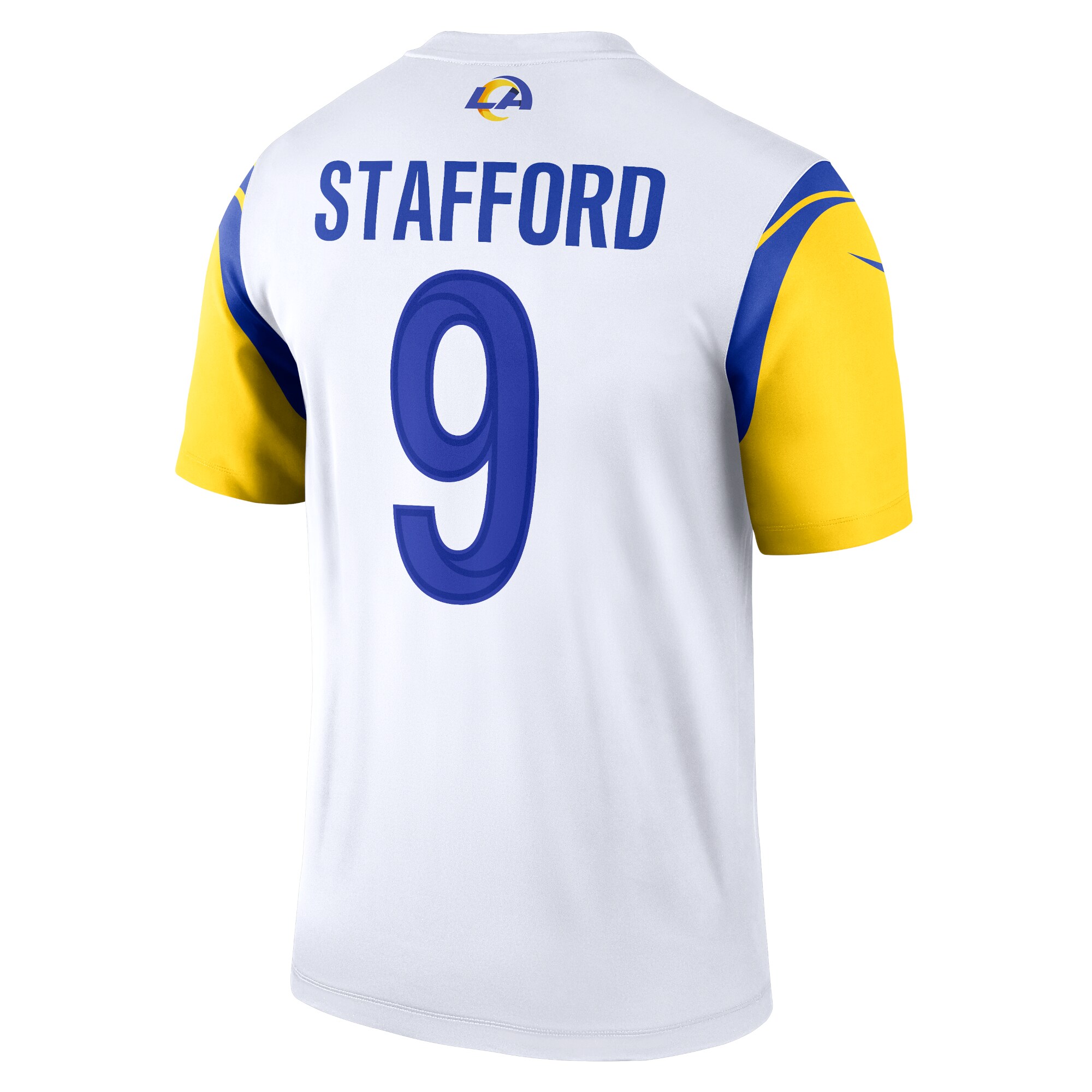 Matthew Stafford Los Angeles Rams Nike Legend Player Performance Top – White Clowdercats